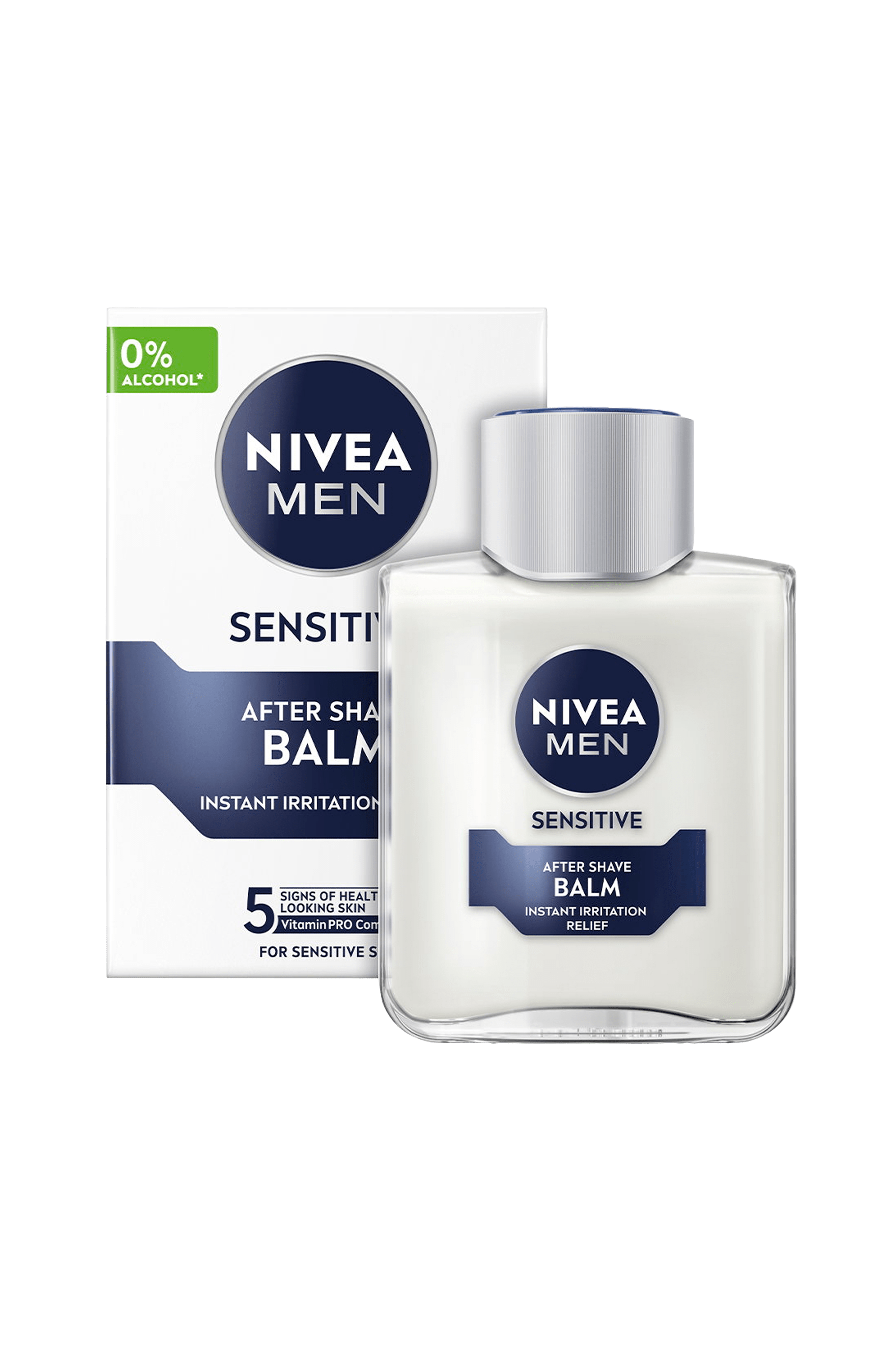Nivea Nf. Sensitive After Shave Balm 100ml Dagkräm Ellos.se