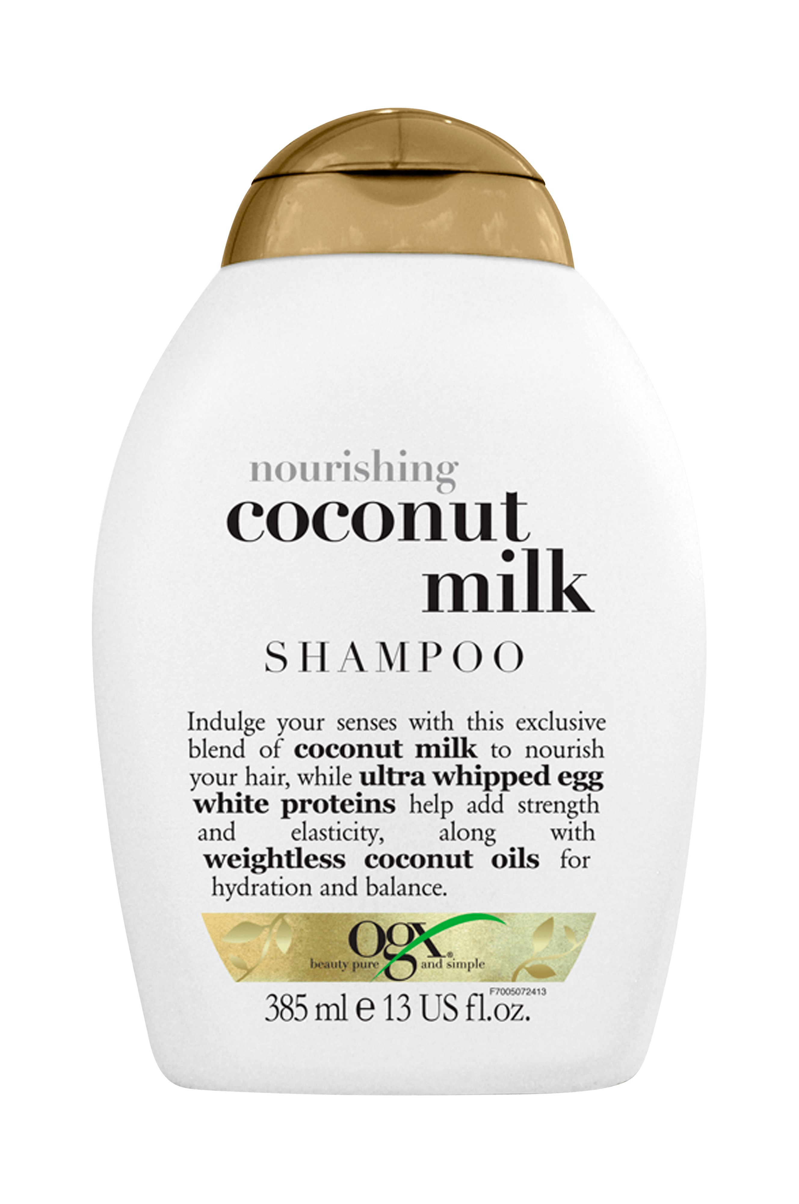 Ogx Coconut Milk Shampoo, 385 ml Shampoot Ellos.fi