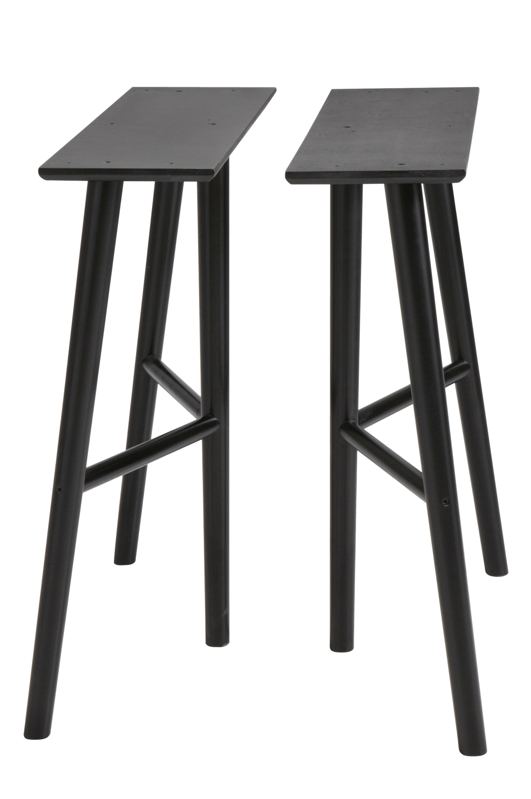 benbockar till bord Ellos Home Bockben Perstorp I 2-Pack - Svart - Matbord | Ellos