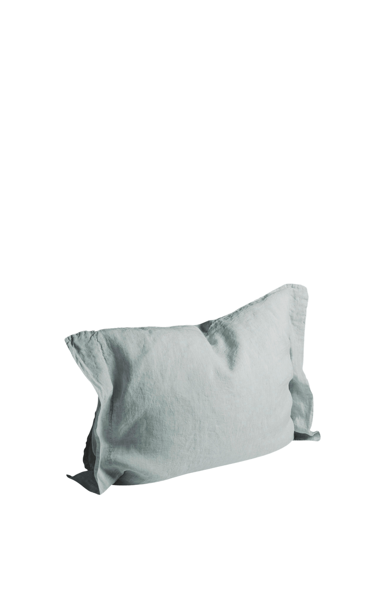 Örngott I Linne Dirty Linen Örngott Head i tvättat linne Grön Örngott Ellos.se