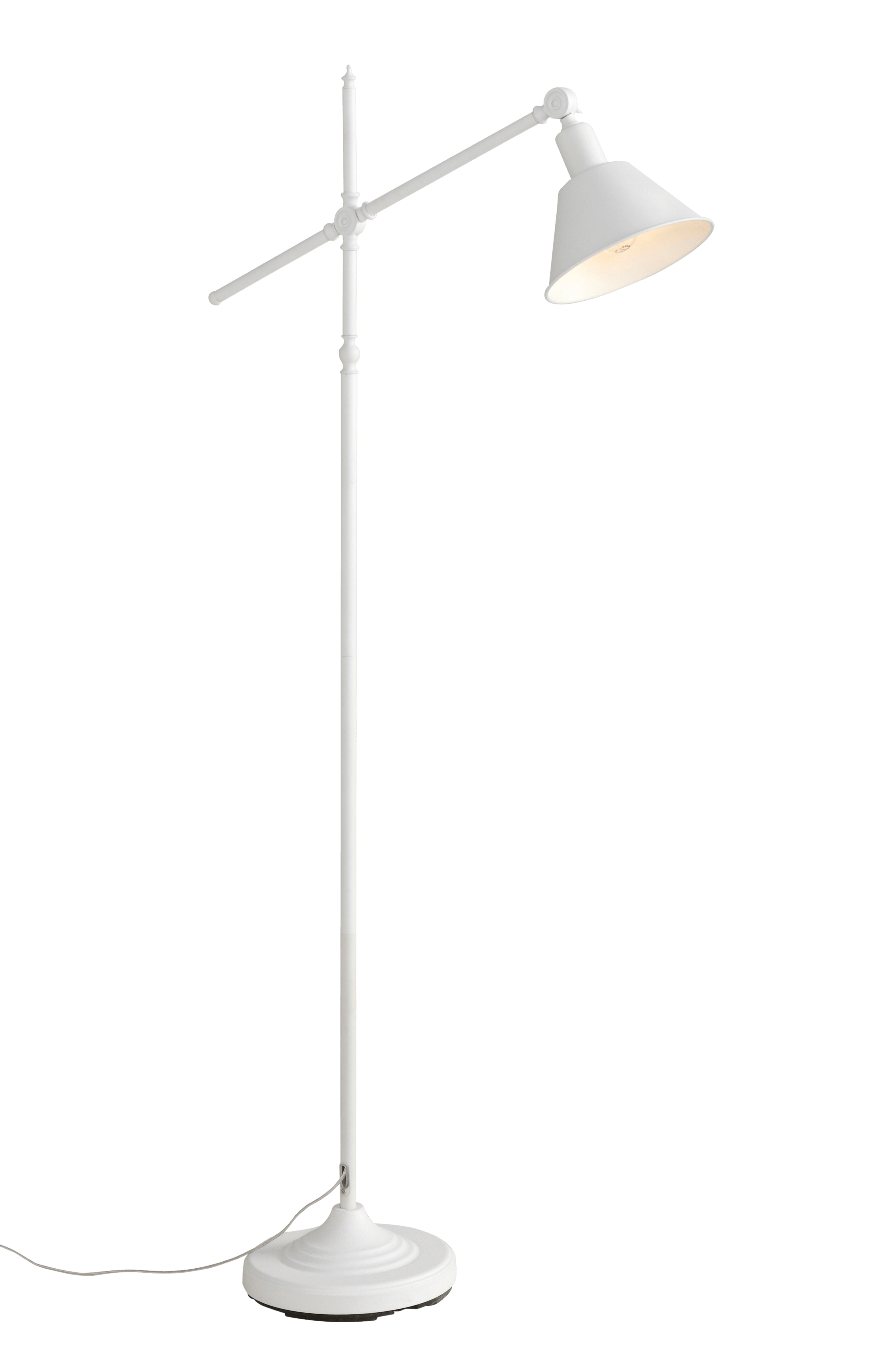 golvlampa ellos Golvlampa Oxford - Vit - Belysning | Homeroom
