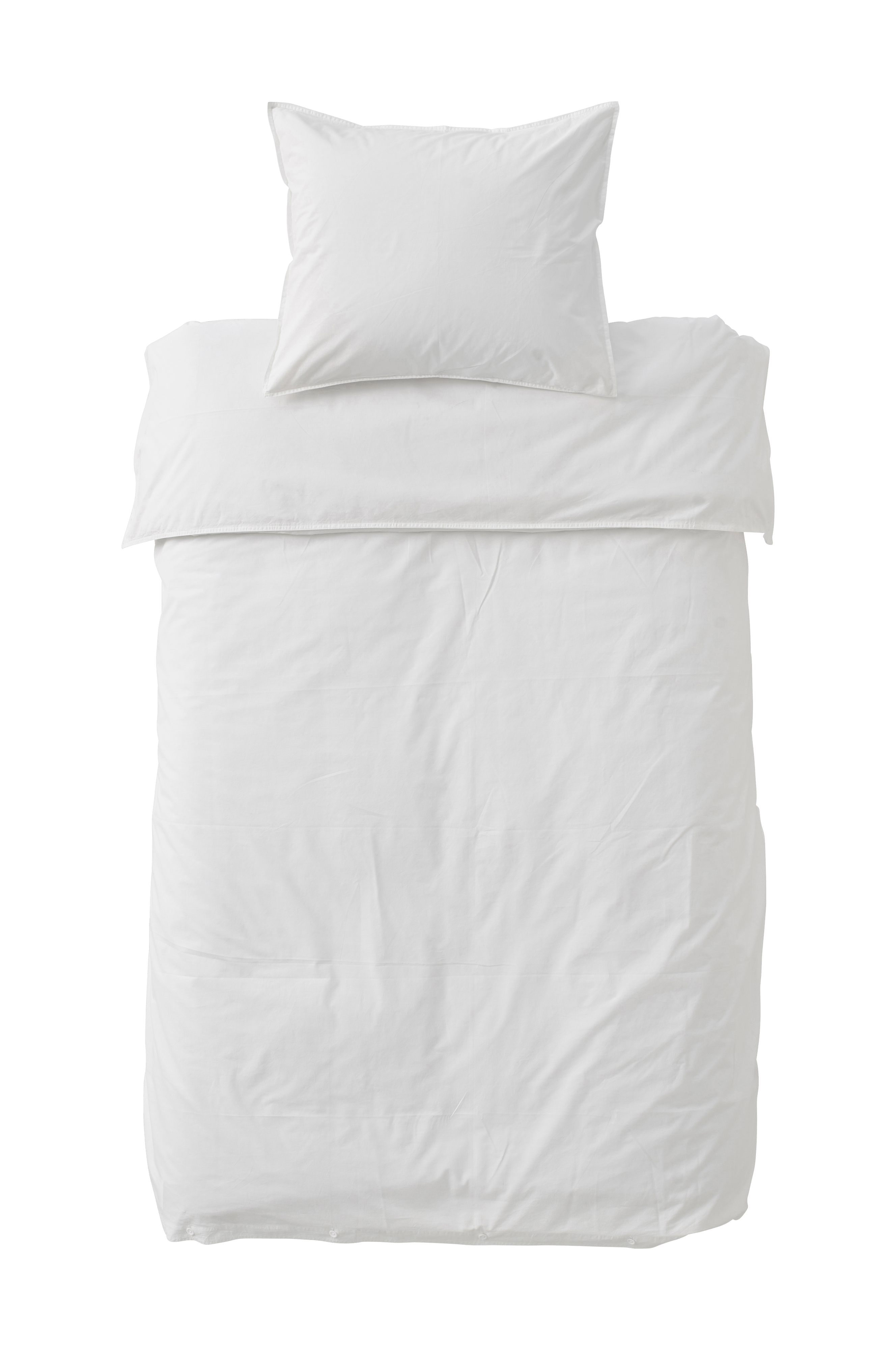 vita påslakan Ellos Home Påslakanset Neely Tvättad Percale - Vit - Påslakanset | Ellos