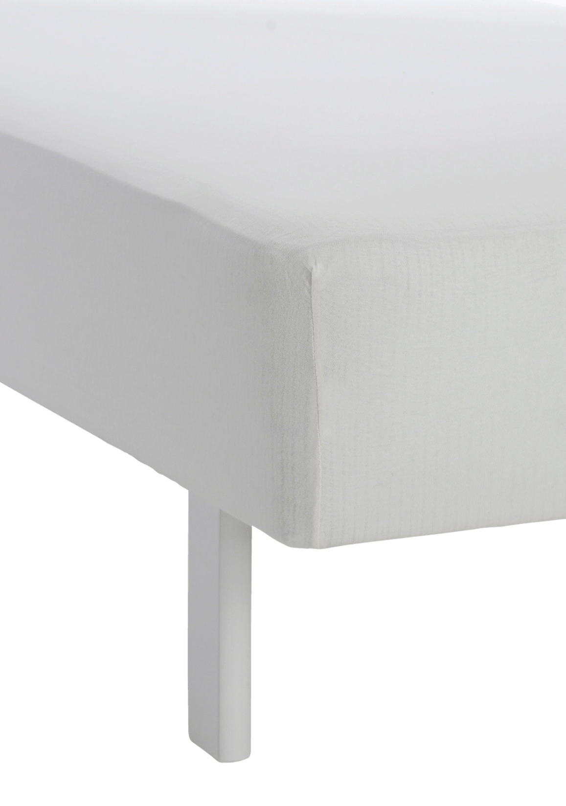 Toppklädsel Säng Ellos Home Toppklädsel bomullsjersey i 3 storlekar Vit