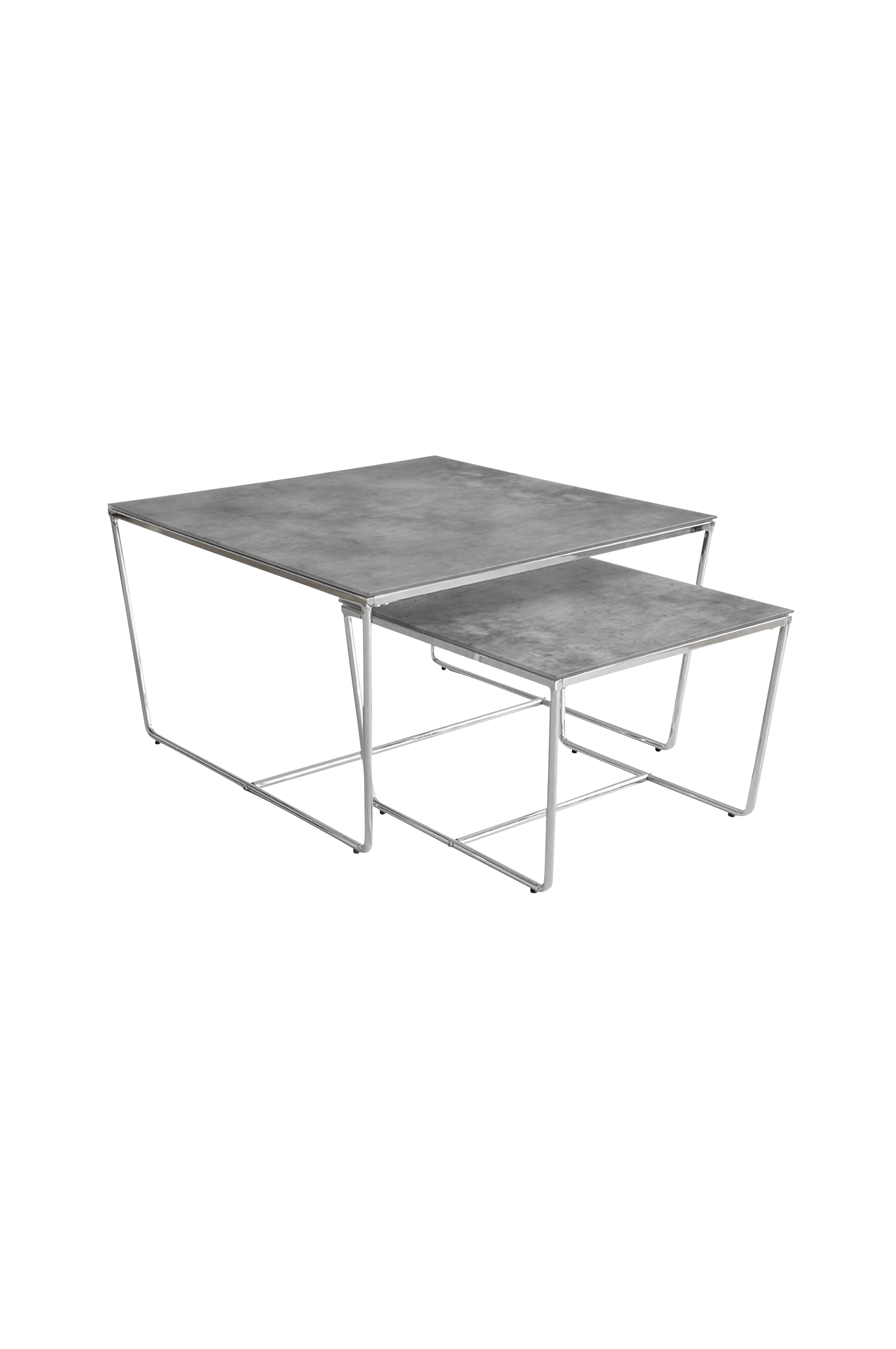 Satsbord Krom Satsbord Bosti 2 delar Krom Möbler Homeroom