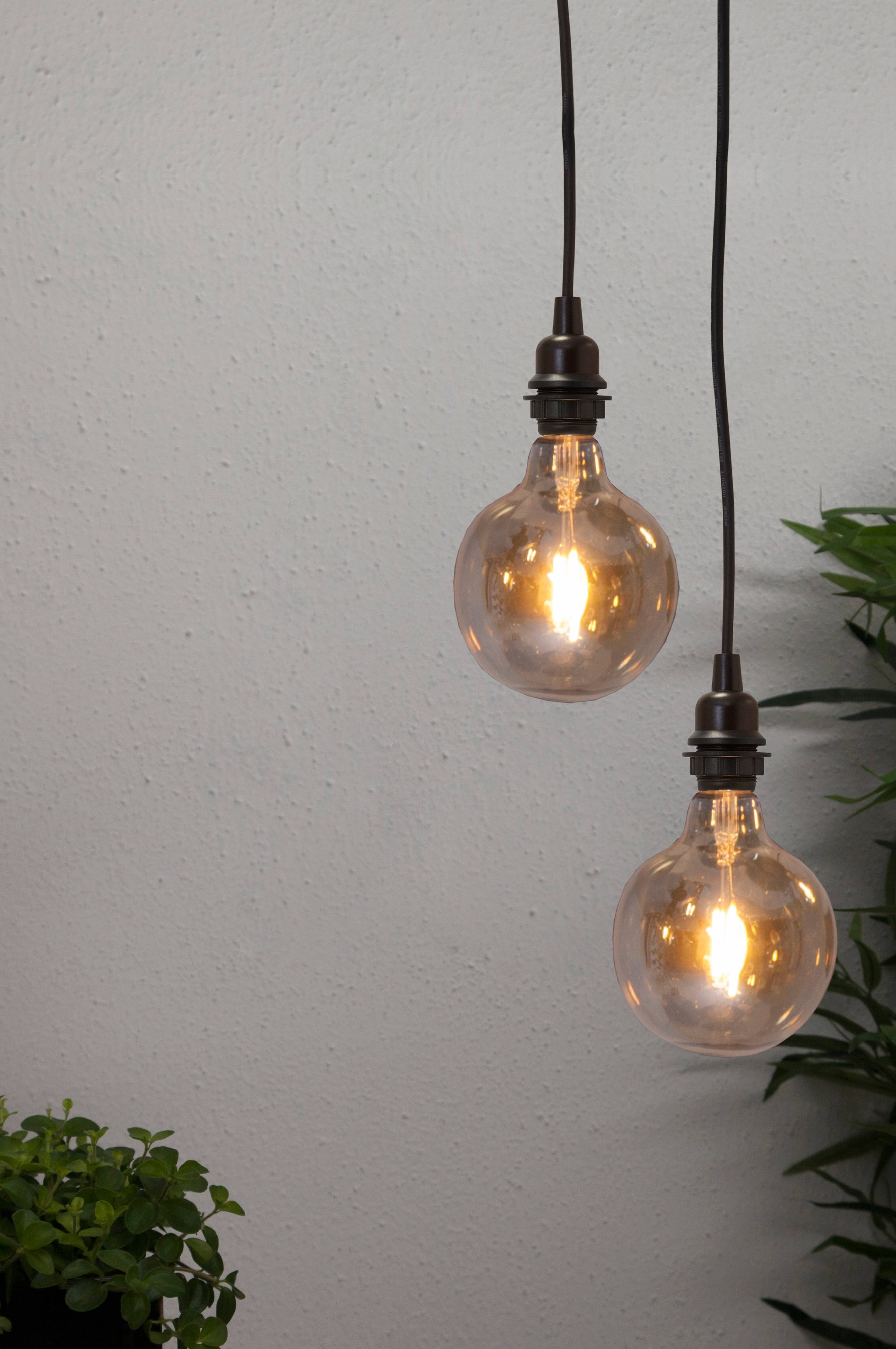 TRÅDEN snoer met E27fitting voor buiten 5 m Zwart Verlichting