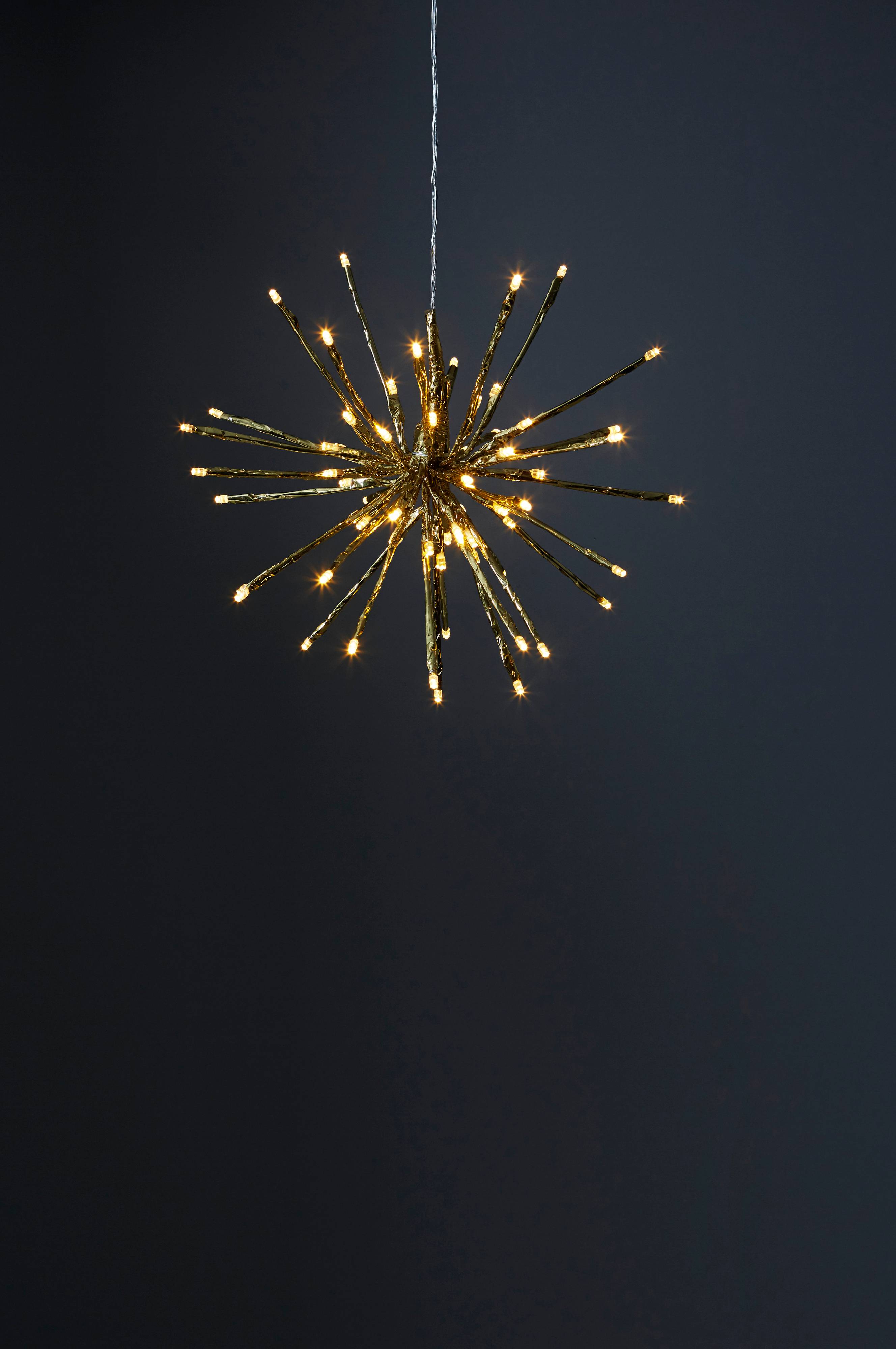 Star Trading Hängande lampa Firework 64 Lampor Guld