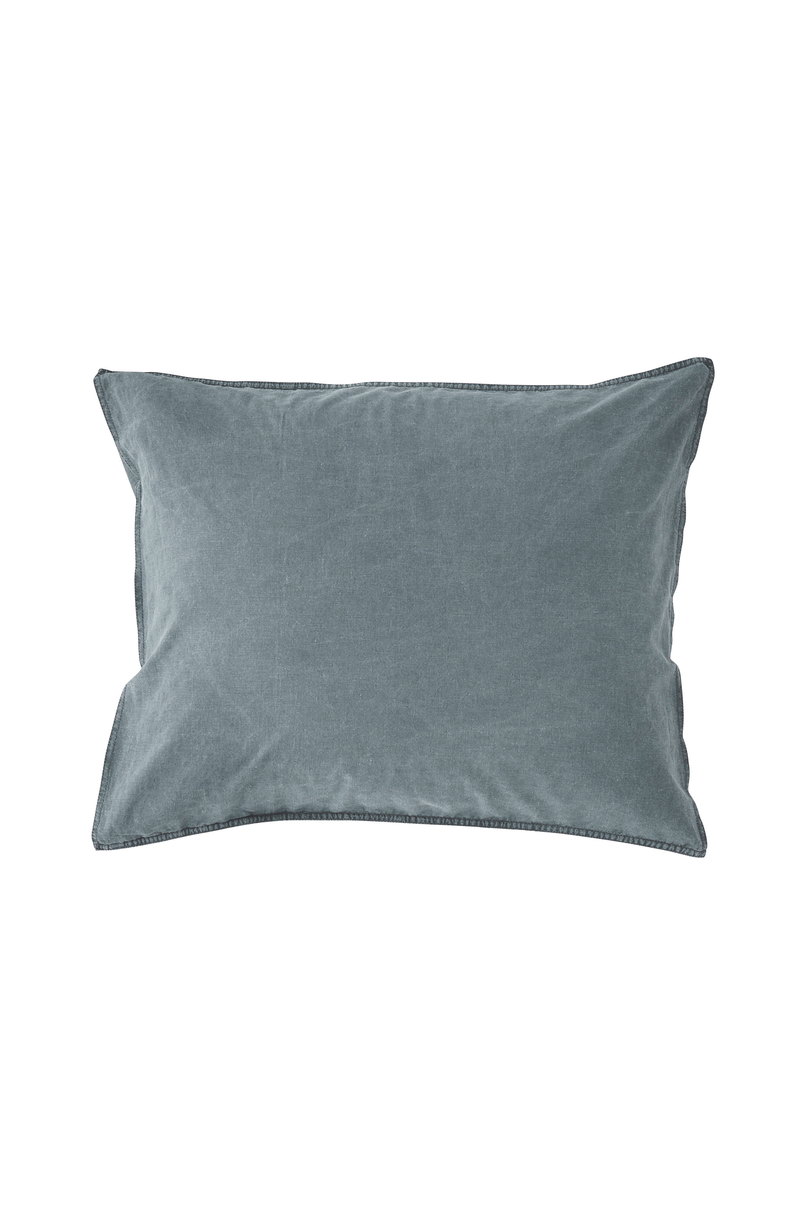 Ellos Örngott Ellos Home Örngott Rania i vintagetvättad bomull Grön Örngott