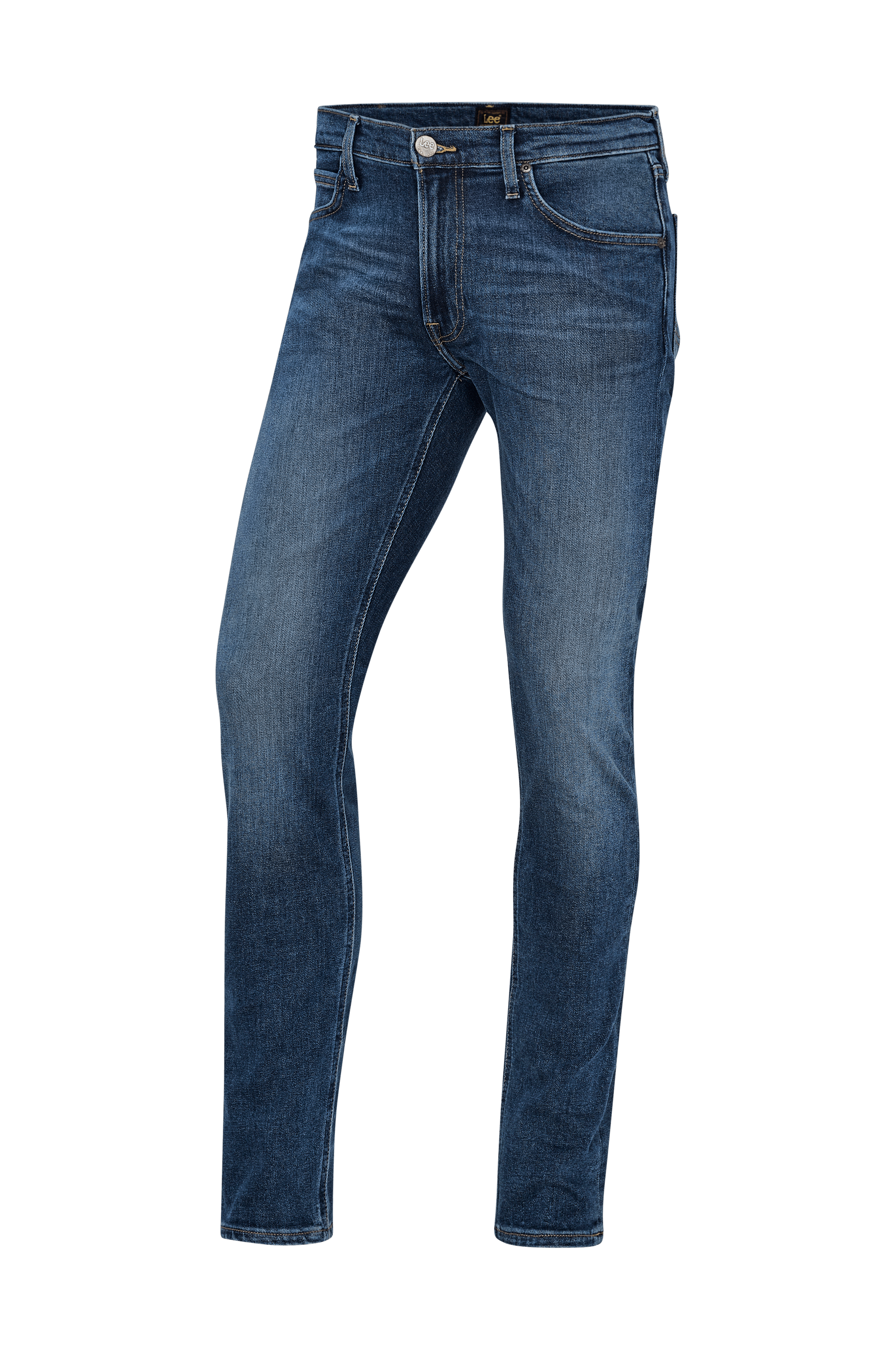 Lee Jeans Luke Slim Tapered Blå Straight Ellos.se