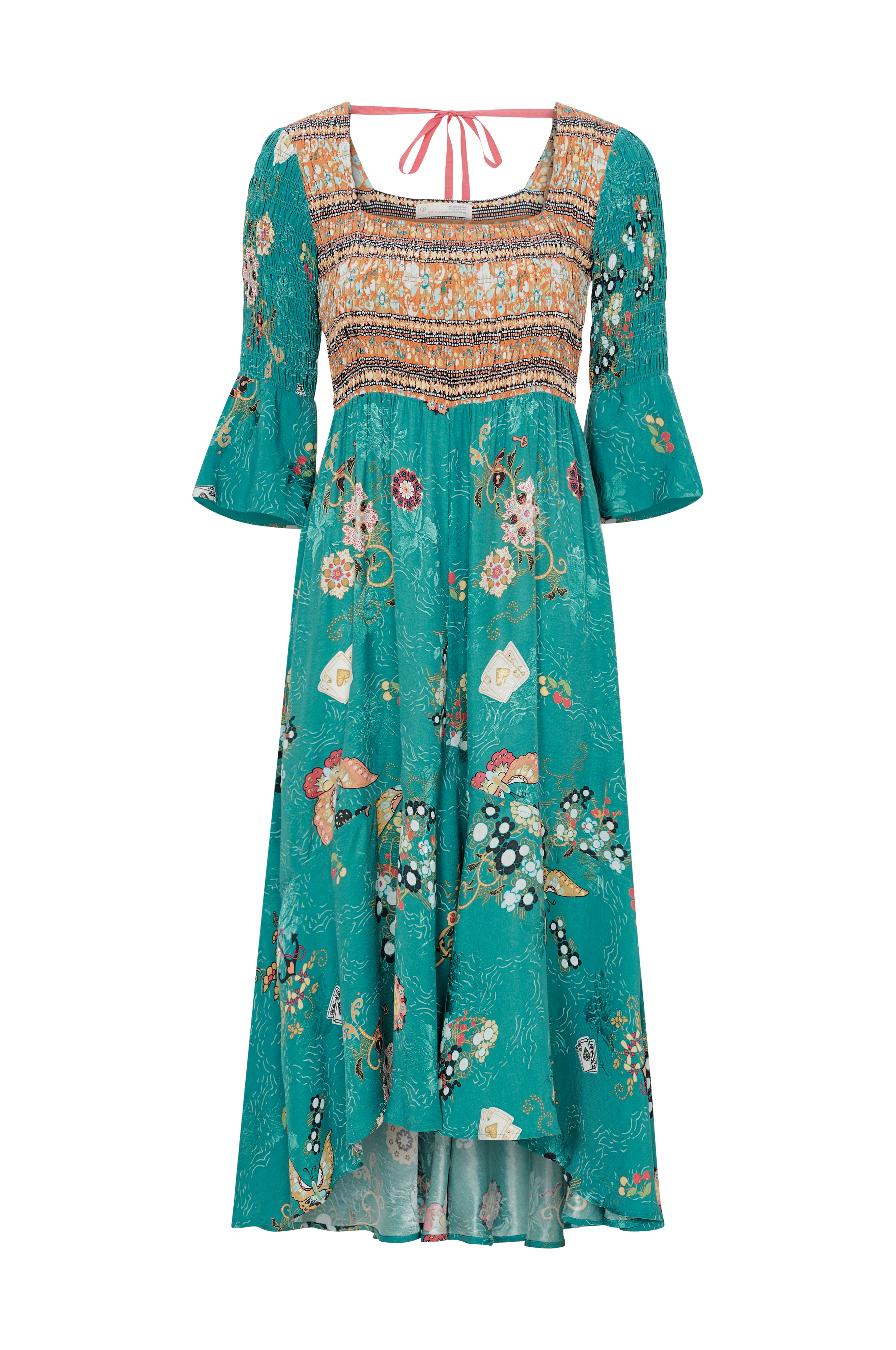 Odd Molly Klänning Paradise Groove Long Dress Grön Festklänningar