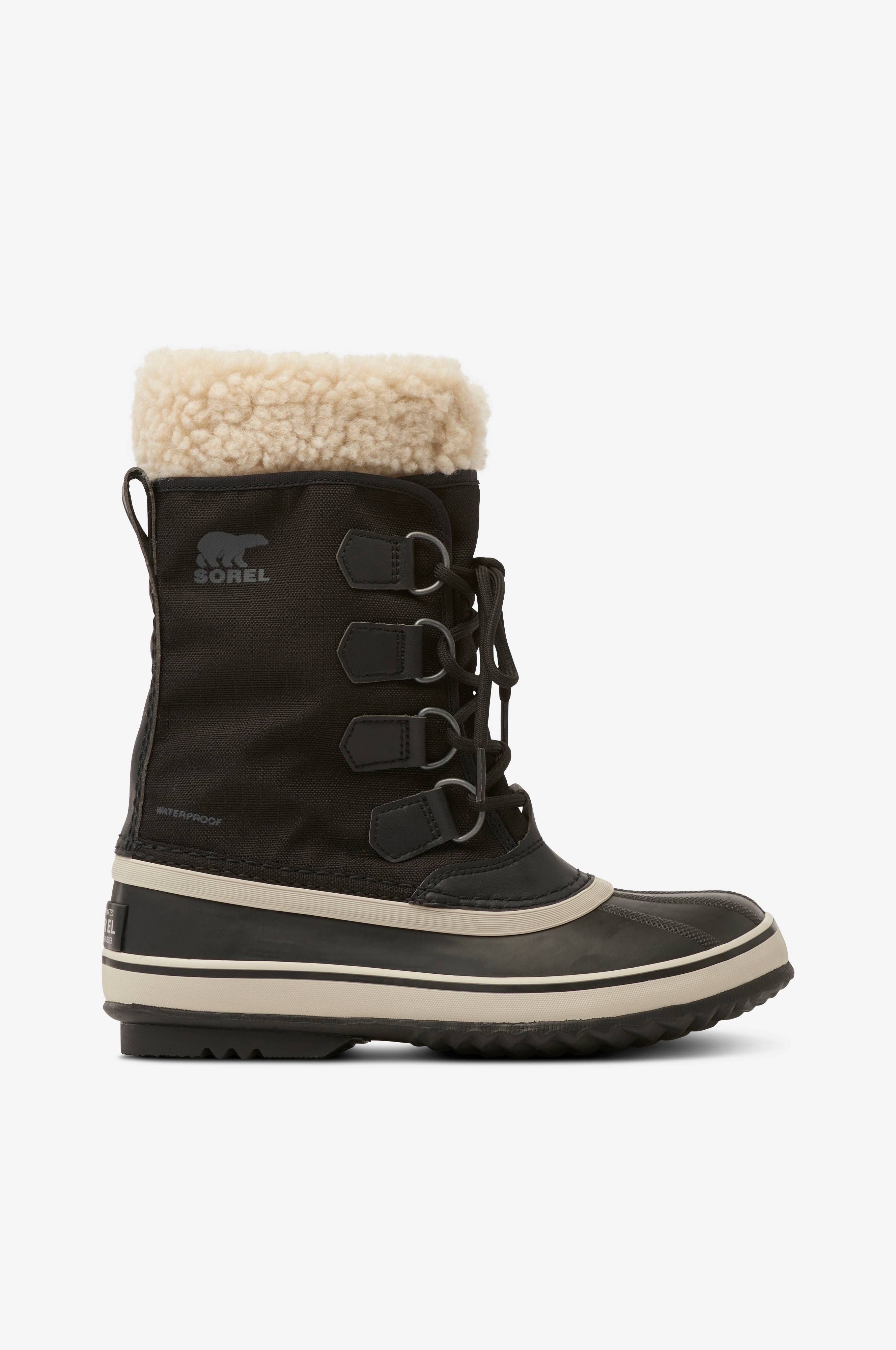 Sorel Saappaat Winter Carnival Musta Talvikengät Ellos.fi