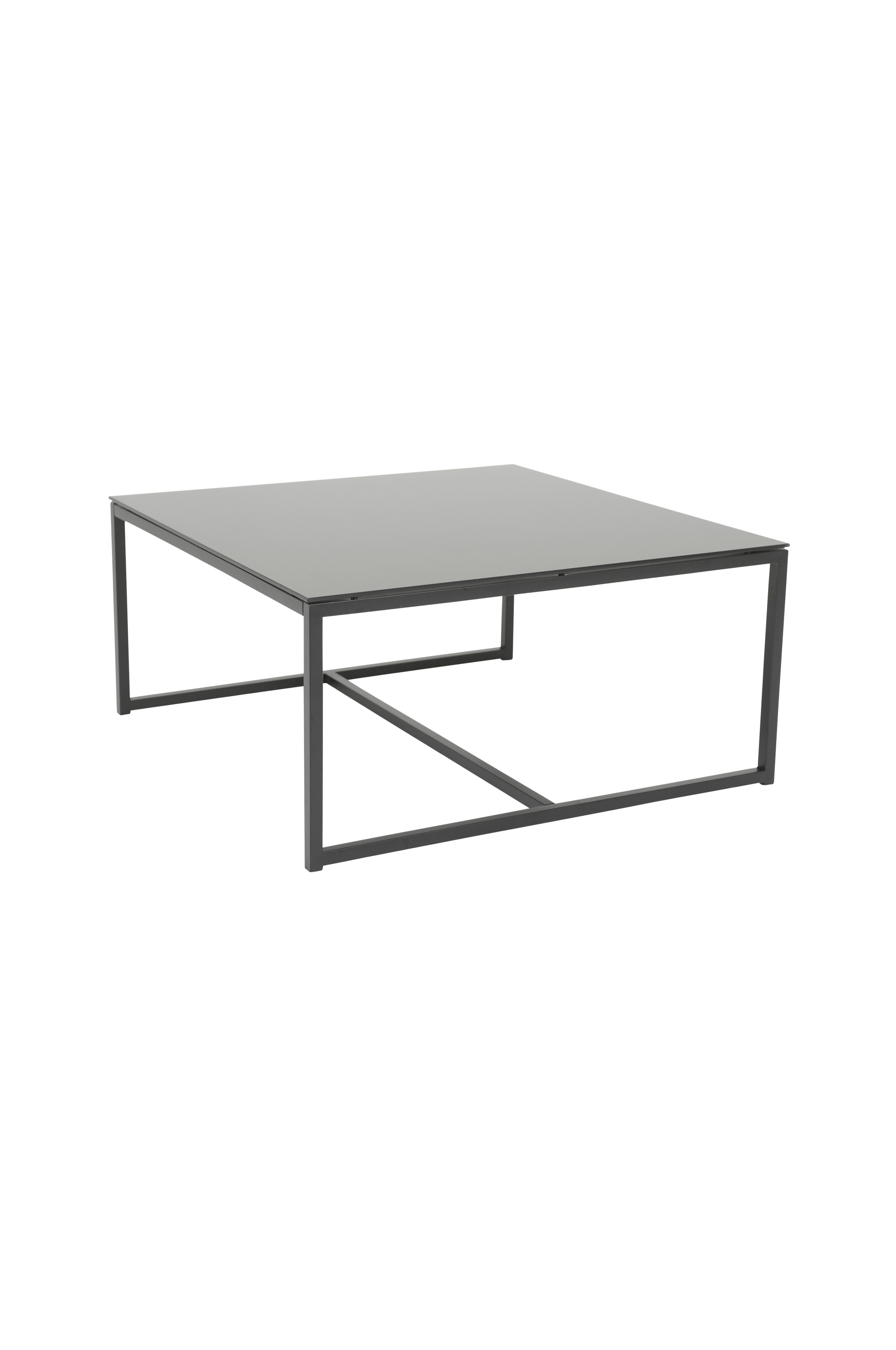 Nordic Furniture Group Soffbord Pierre, 100 x 100 cm Svart Soffbord