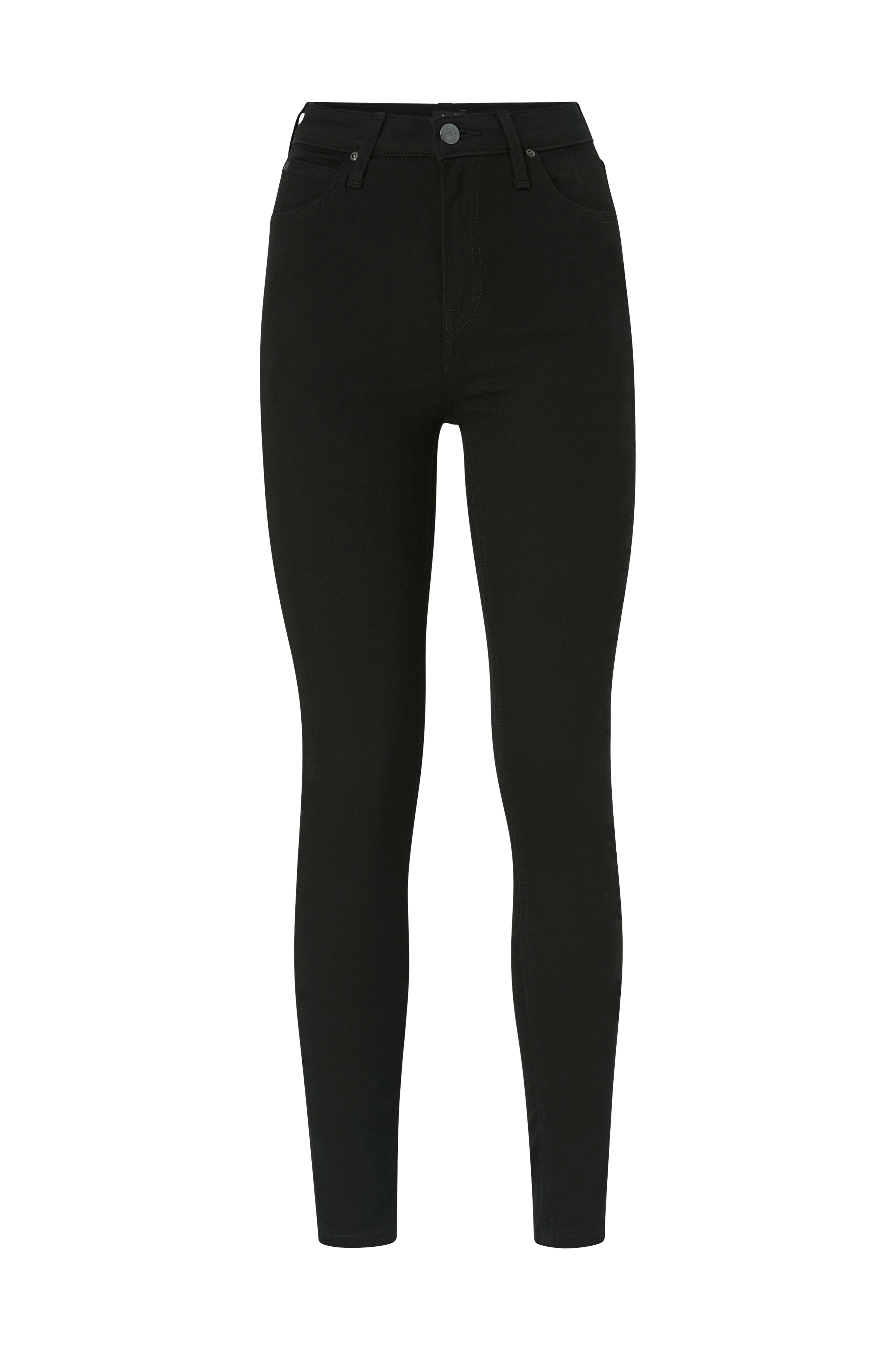 Lee Jeans Ivy Super Skinny High Waist Svart Slim Ellos.se
