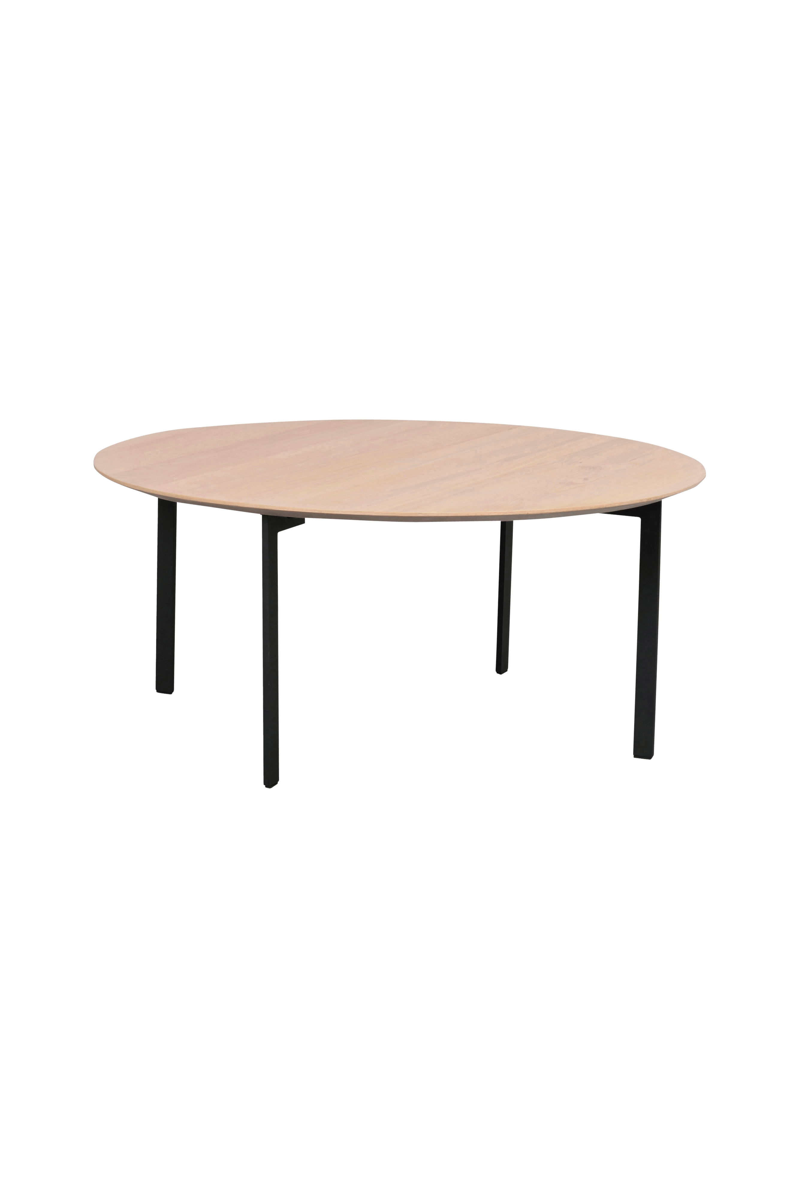 Rowico Spencer Rowico Soffbord Spencer, diameter 90 cm Vit Möbler Homeroom.se