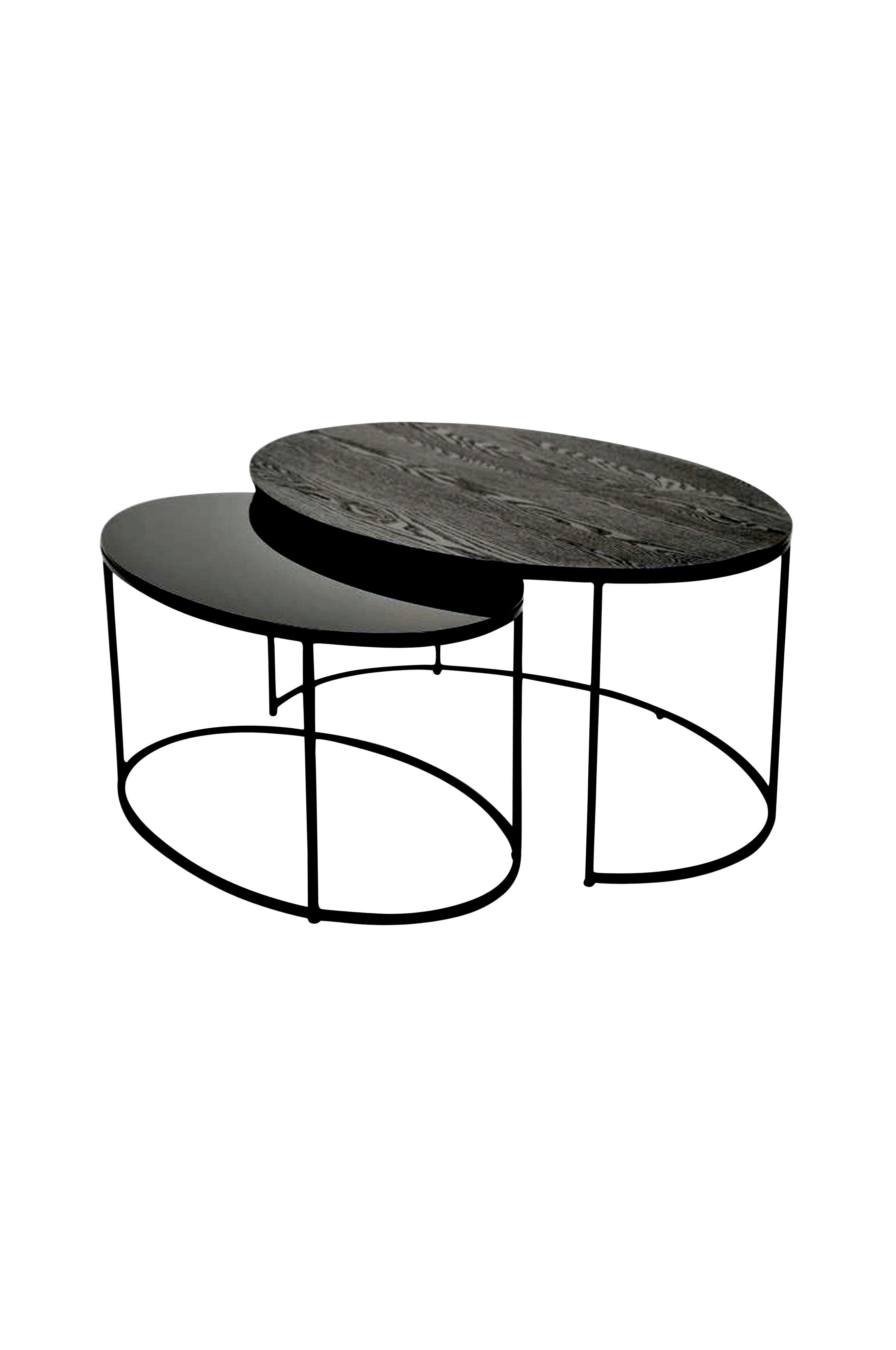 Soffbord Set Soffbord set Edler Svart Möbler Homeroom