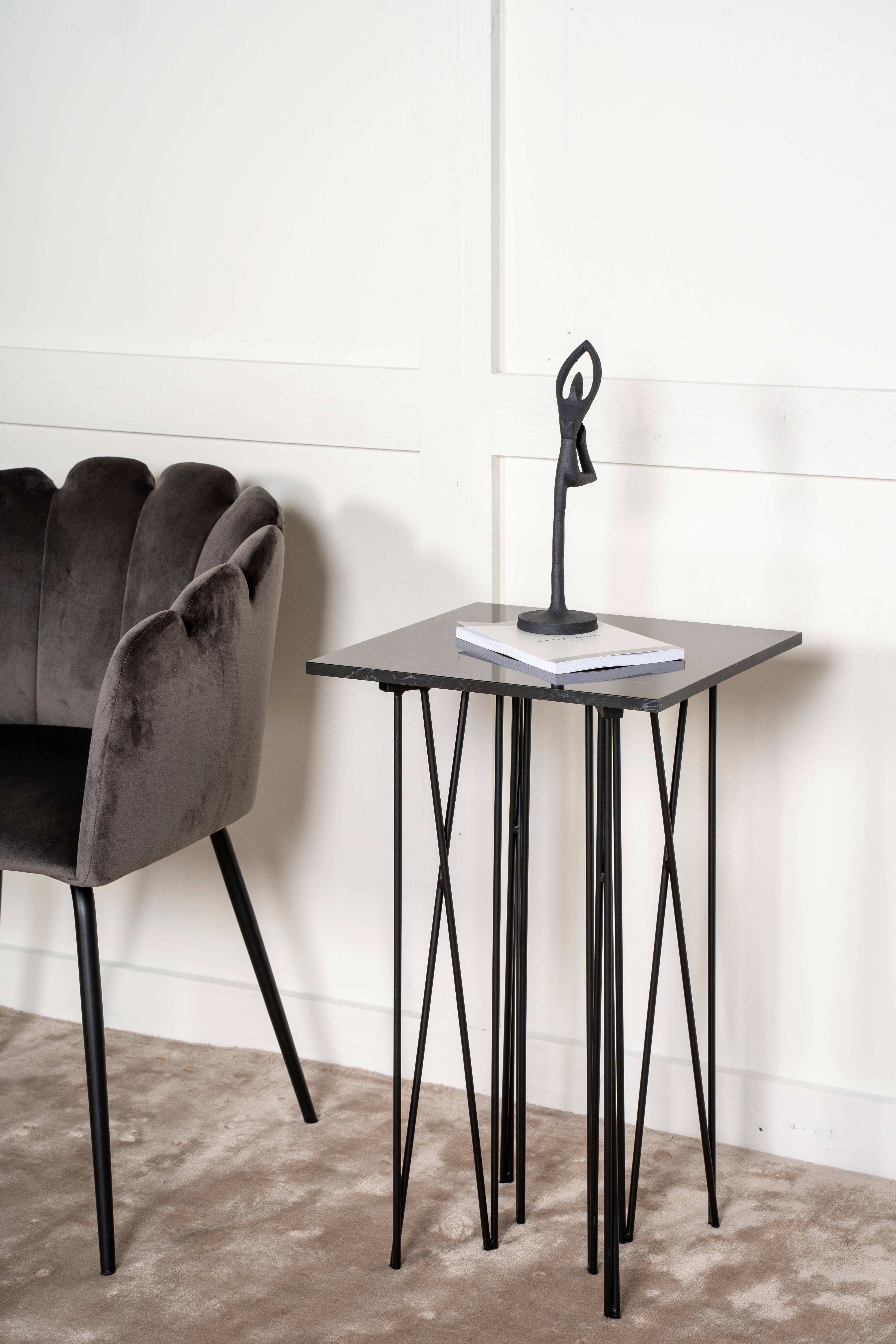 sidobord högt Högt Sidobord Stone - Grå - Möbler | Homeroom