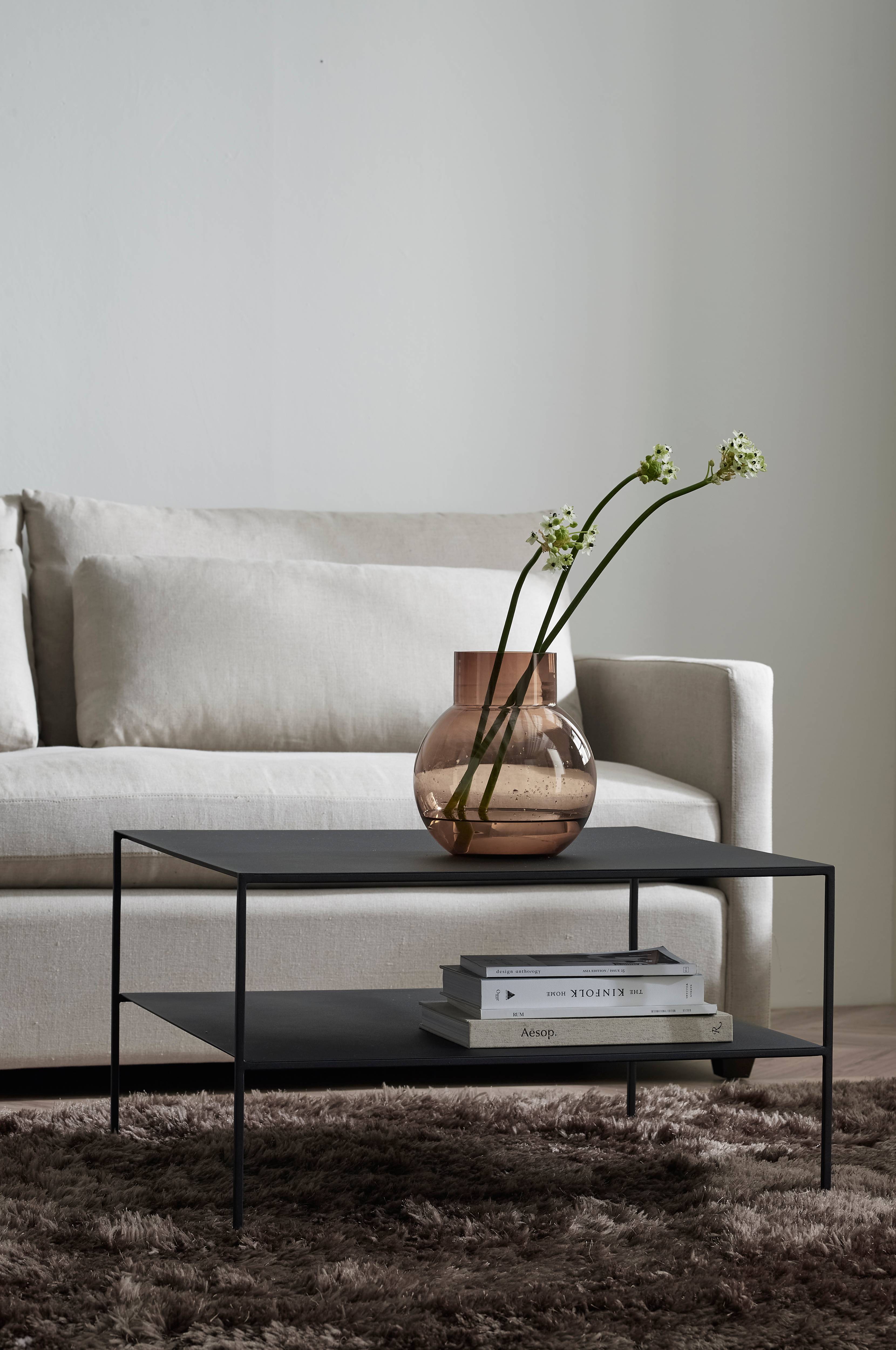 soffbord ellos Ellos Home Soffbord Lyrio 75X75 Cm - Svart - Soffbord | Ellos