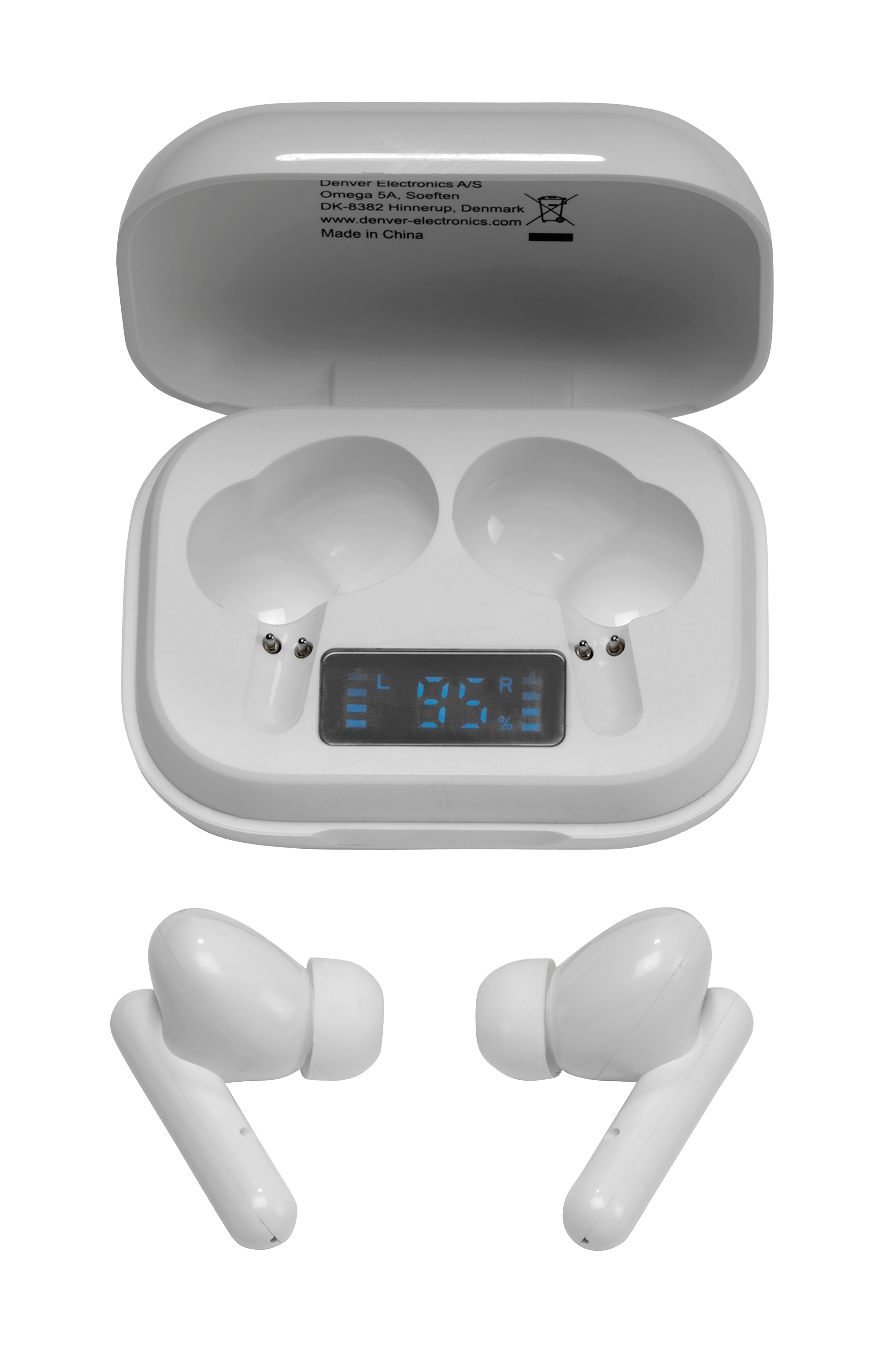 Denver Truly wireless Bluetooth earbuds - Hörlurar & headset | Ellos.se