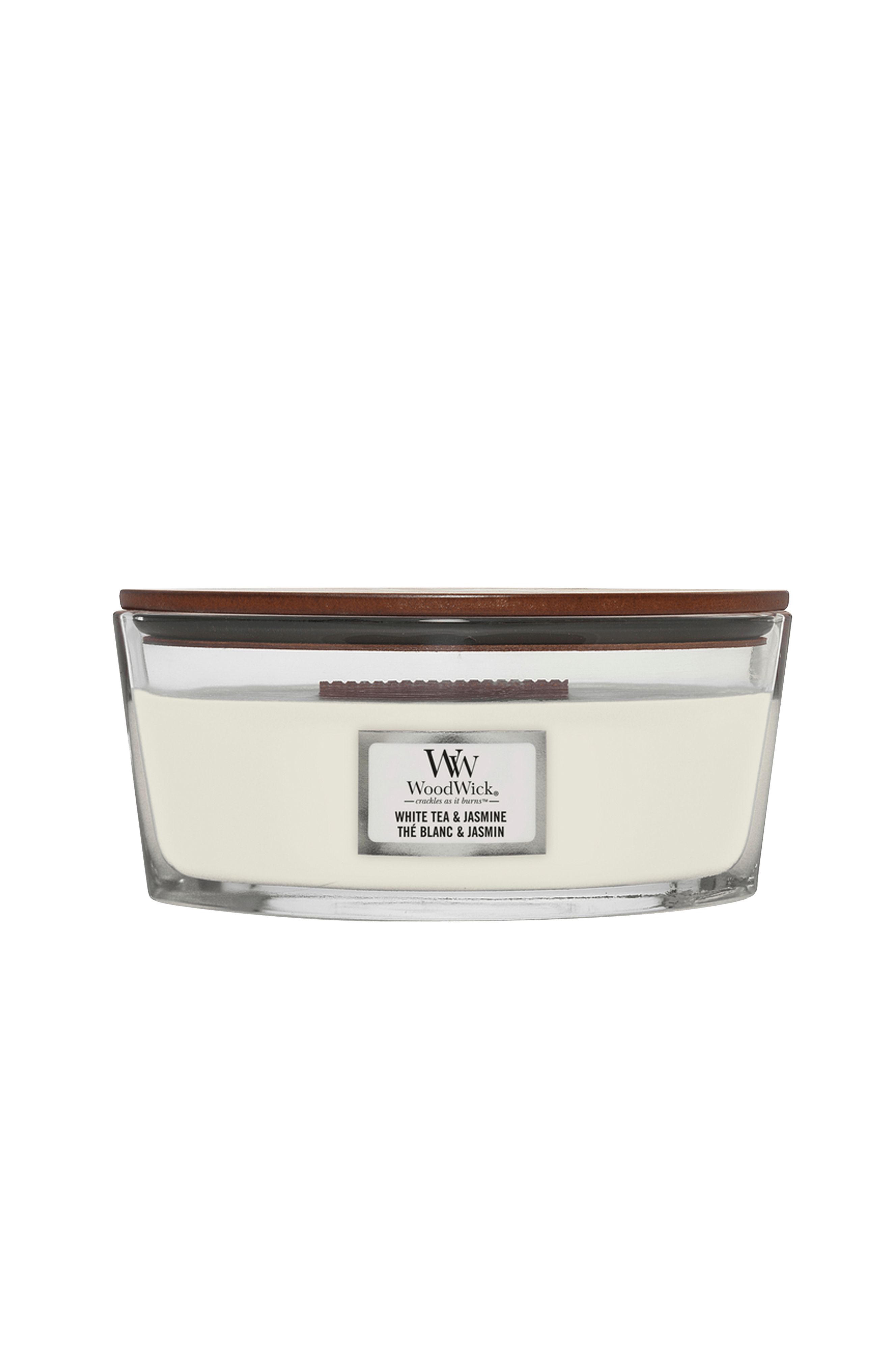 WoodWick Ellipse White Tea & Jasmine Tuoksukynttilät Ellos.fi