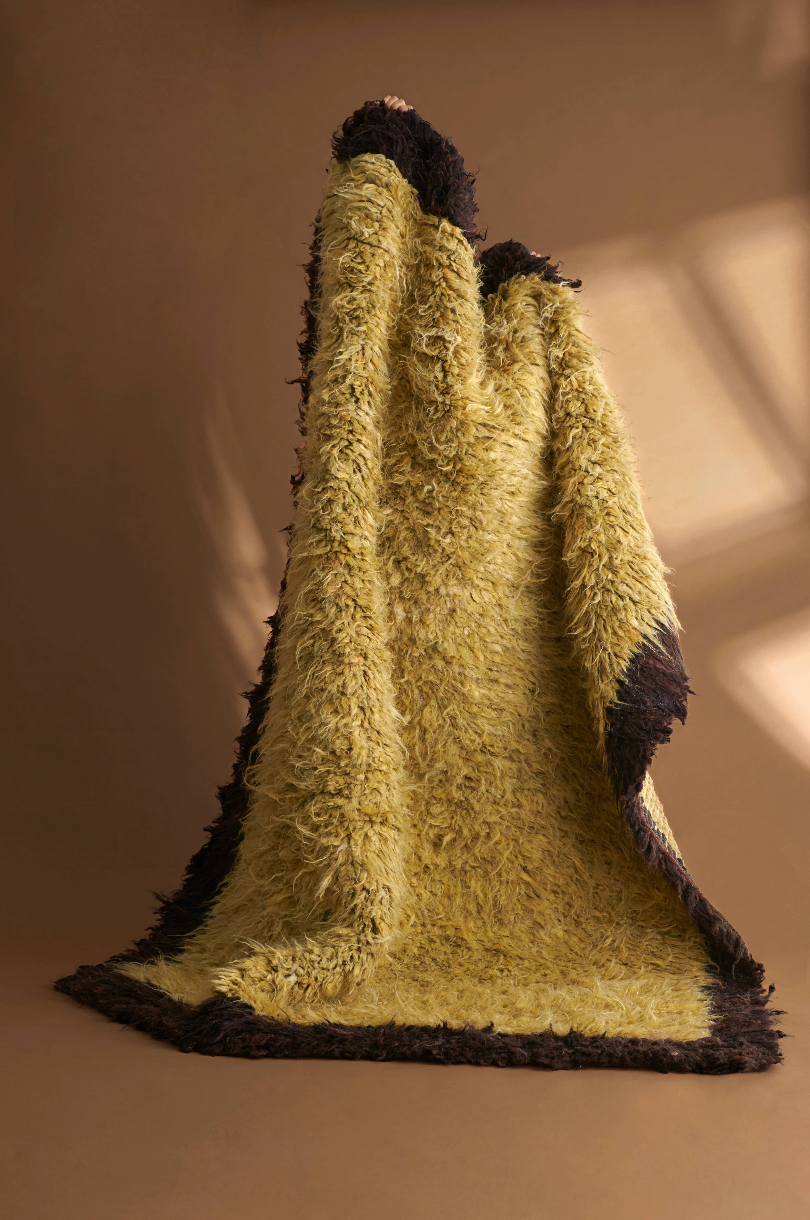 ellos mattor ull Ellos Home Ryamatta Palermo I Ull - Grön - Lugg & Ryamattor | Ellos