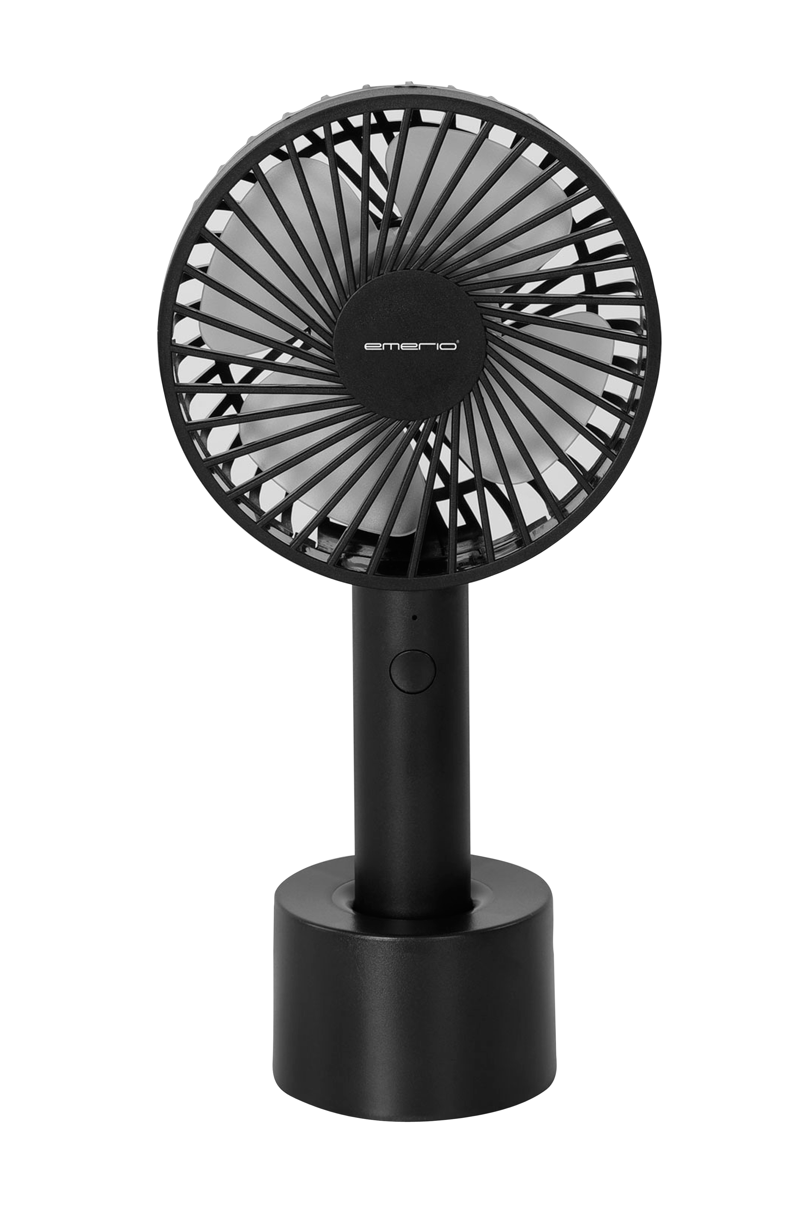 Emerio Ventilator, genopladelig, 10 cm, 3 hastigheder - Ventilatorer