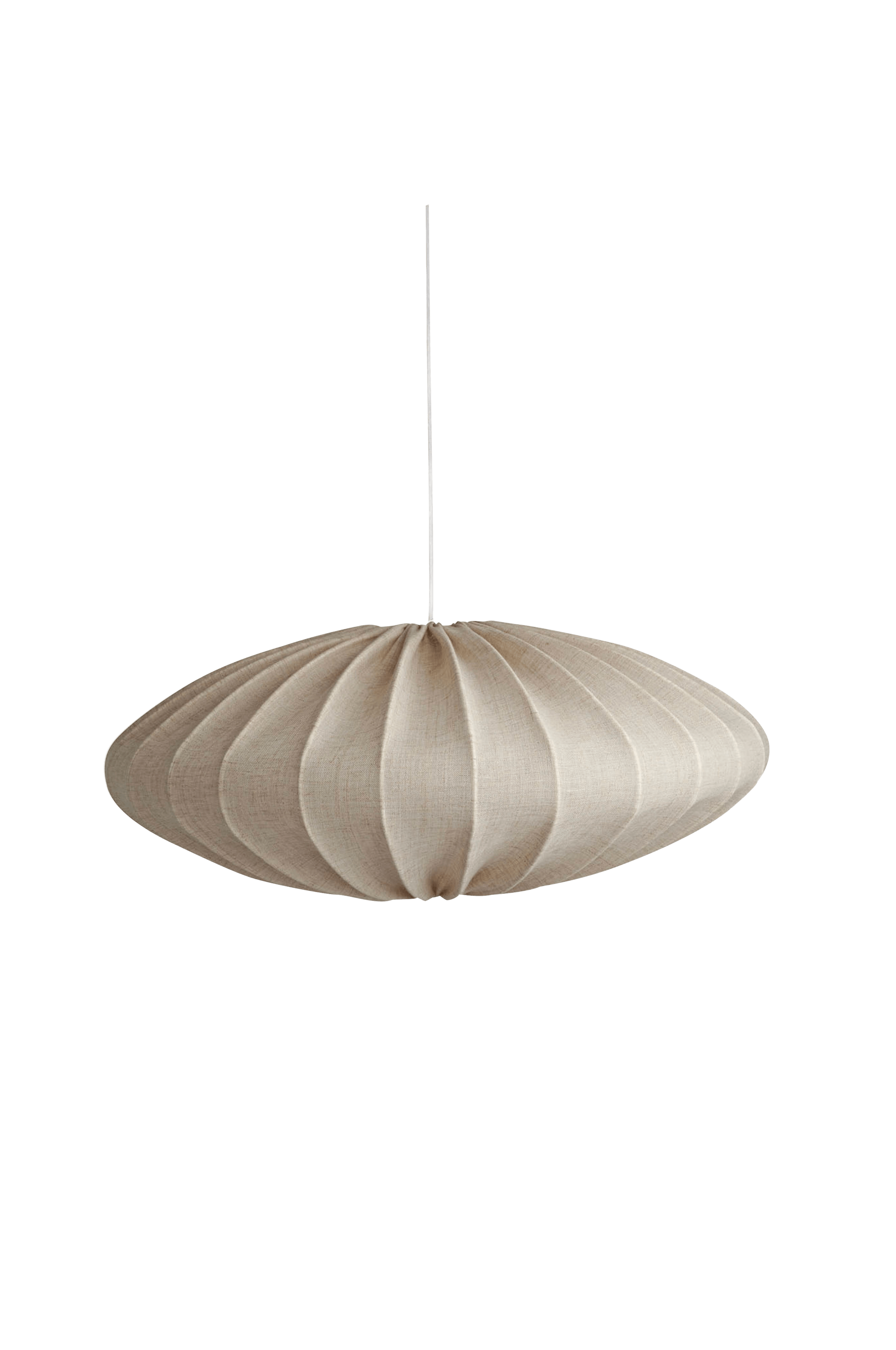 watt & VEKE Taklampe Ellipse 65 lin Natur Lampeskjermer ellos