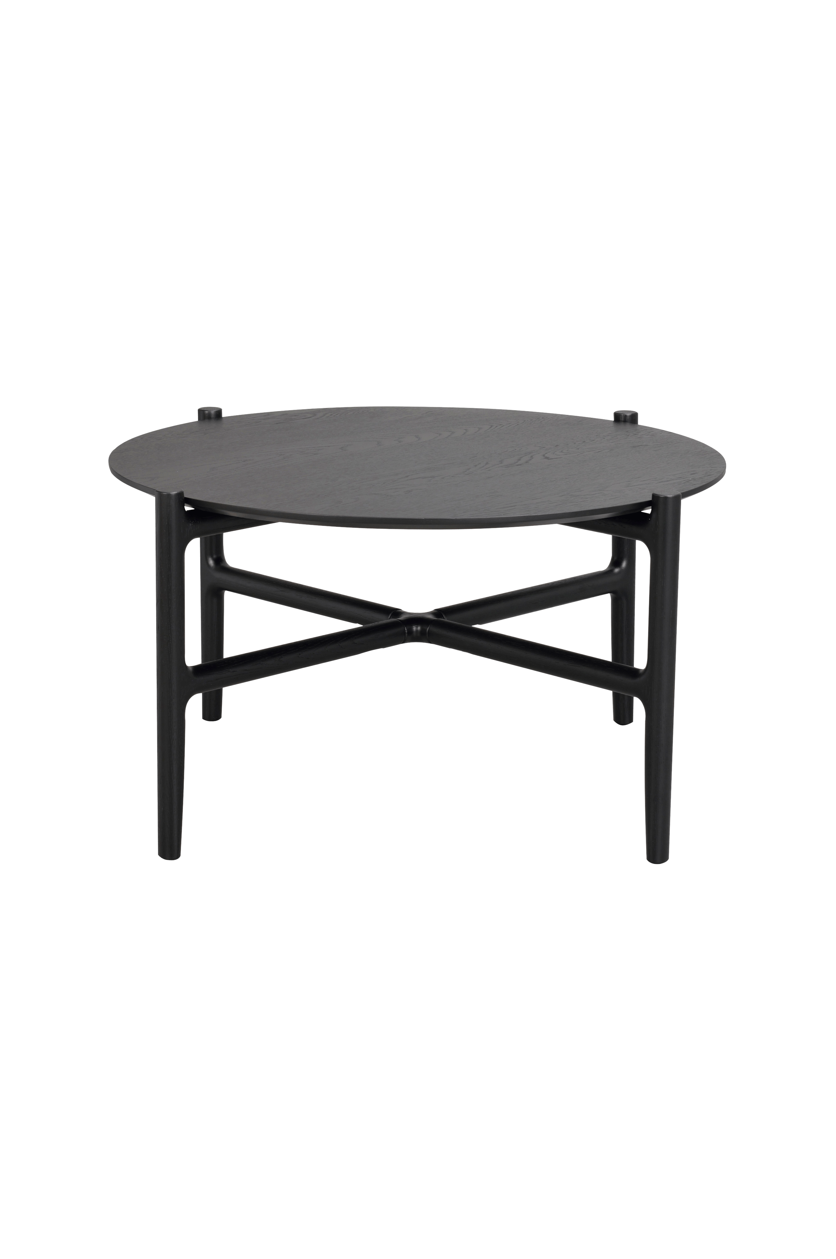 Sofabord Holton, Ø 87 cm Svart Møbler Homeroom