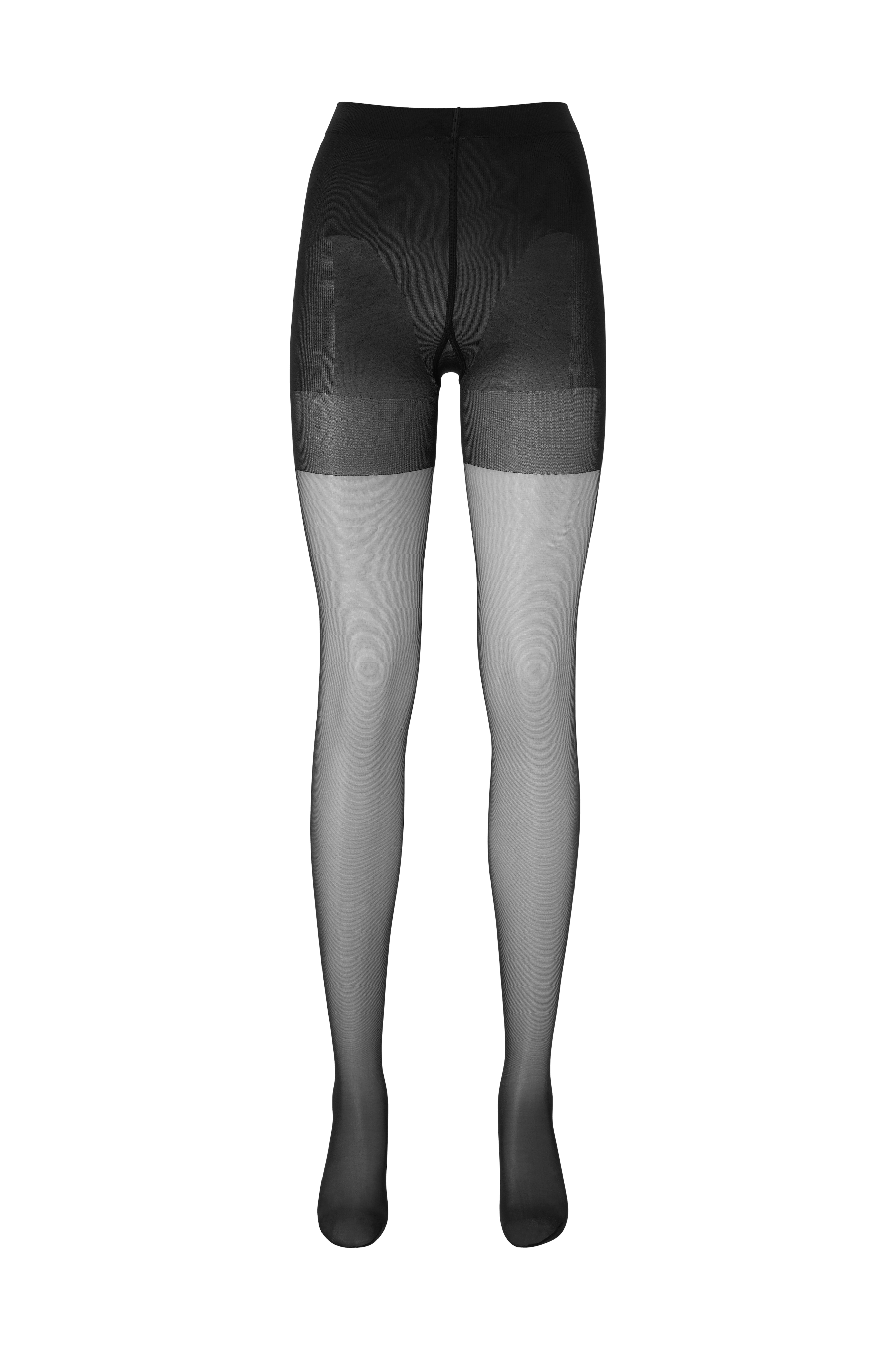 Wolford Strumpbyxor Synergy 20 Den PushUp Tights Svart Strumpbyxor Ellos.se
