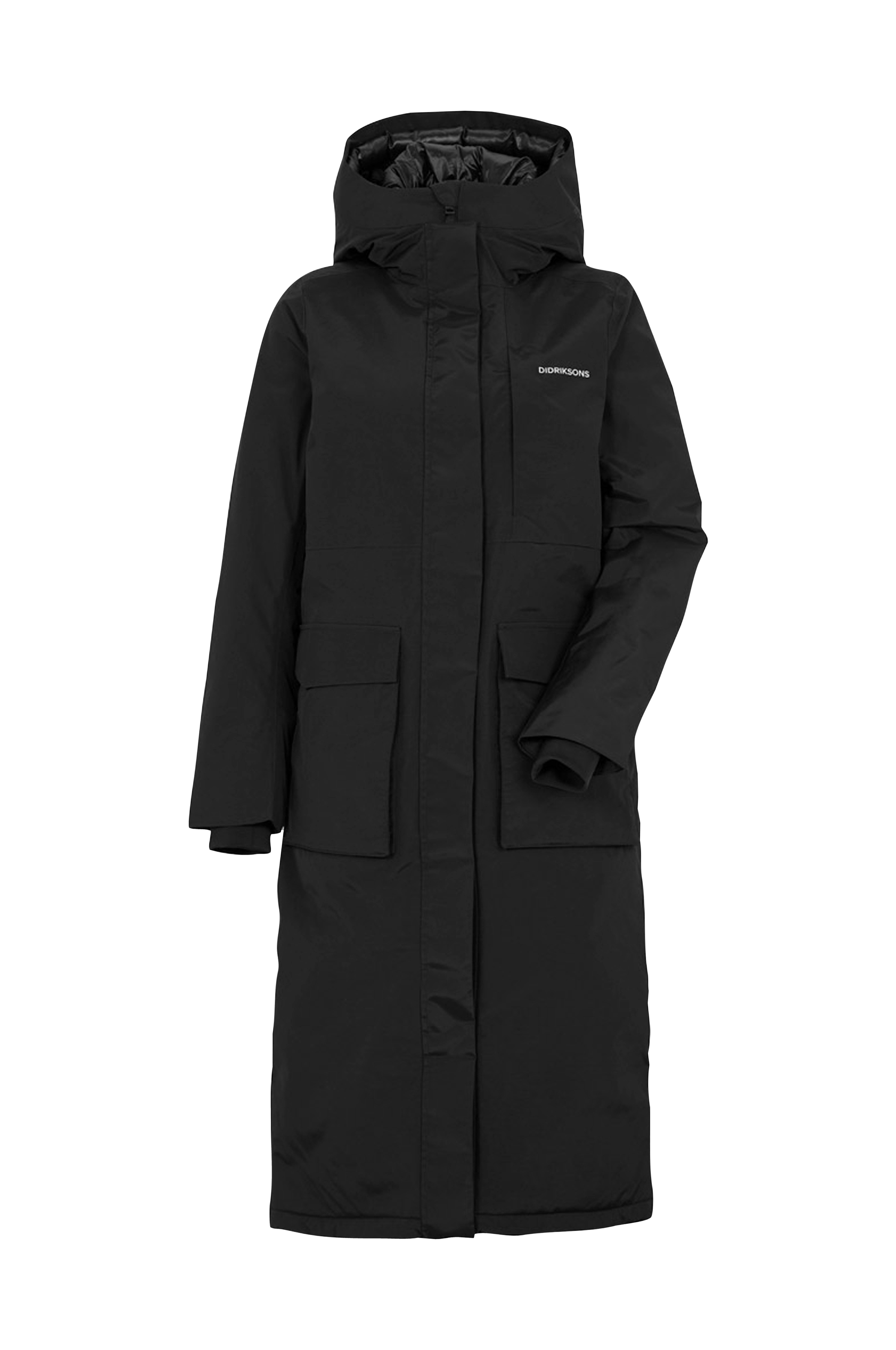 Didriksons Parkas Leya Wns Parka L 2 Svart Regnjackor & regnkappor