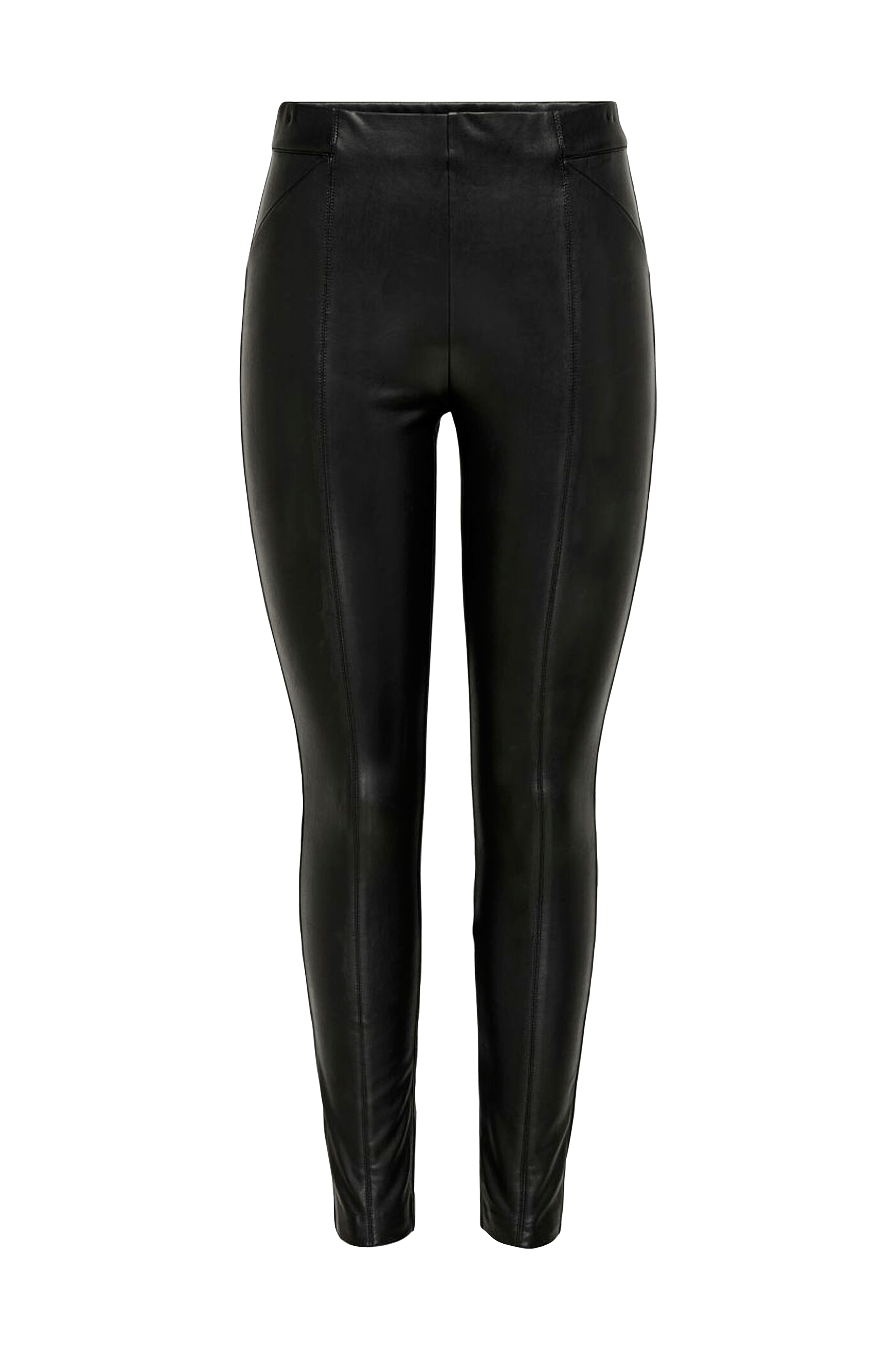 Only Leggings onlJessie Faux Leather Legging Svart Leggings Ellos.se