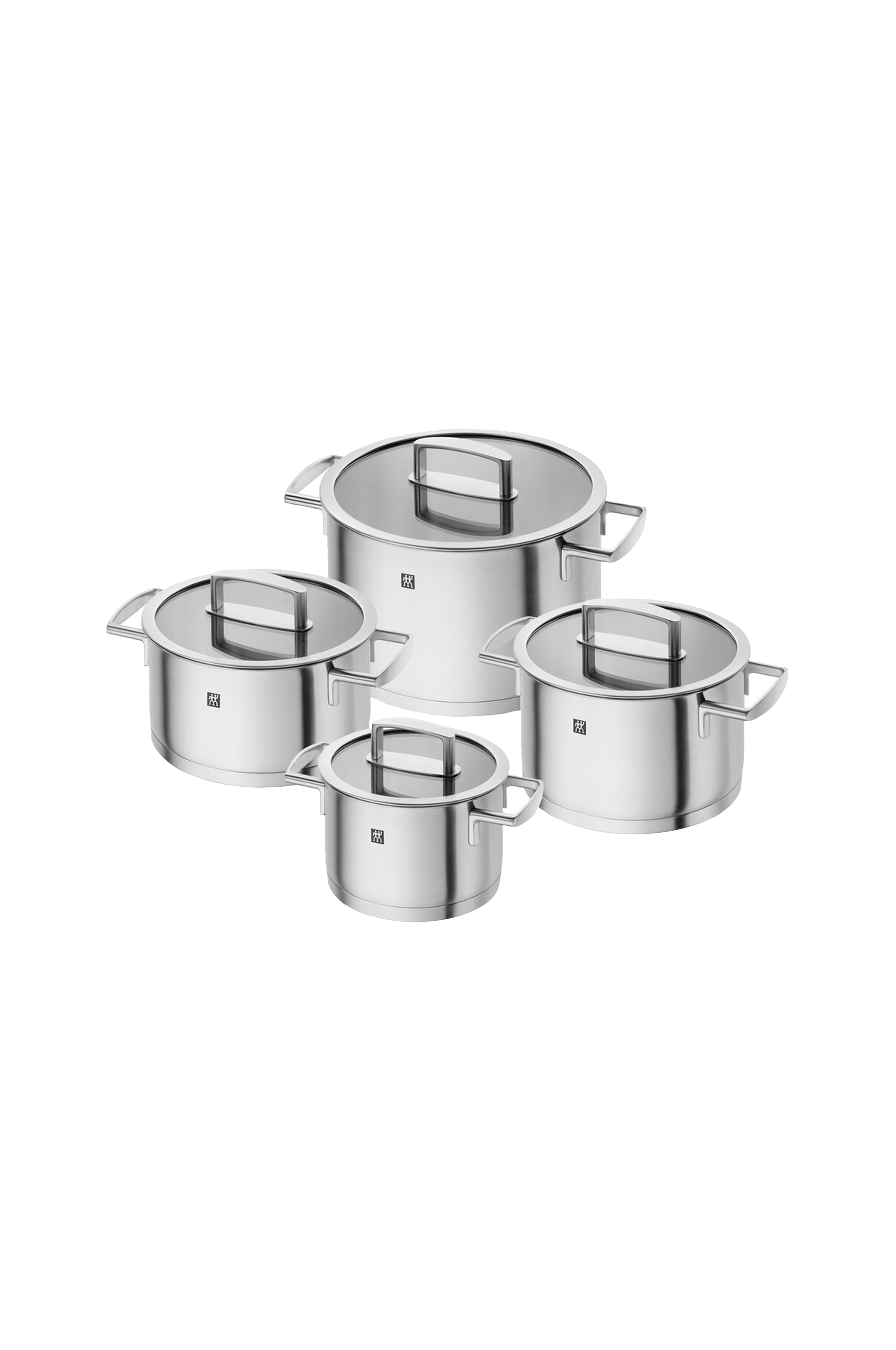 ZWILLING Kasserollesett Vitality 4 deler Sølv Grytesett & kasserollesett Ellos.no