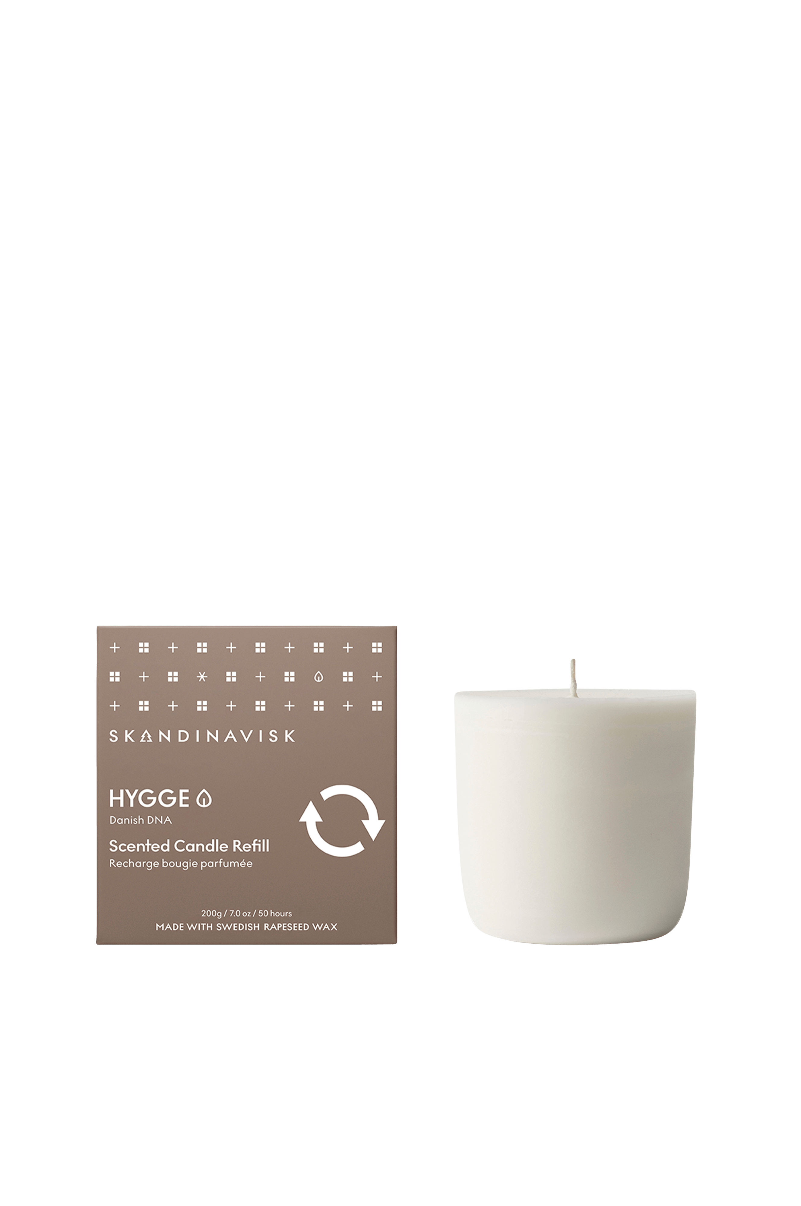 Skandinavisk HYGGE Candle Refill 200 g Doftljus Ellos.se