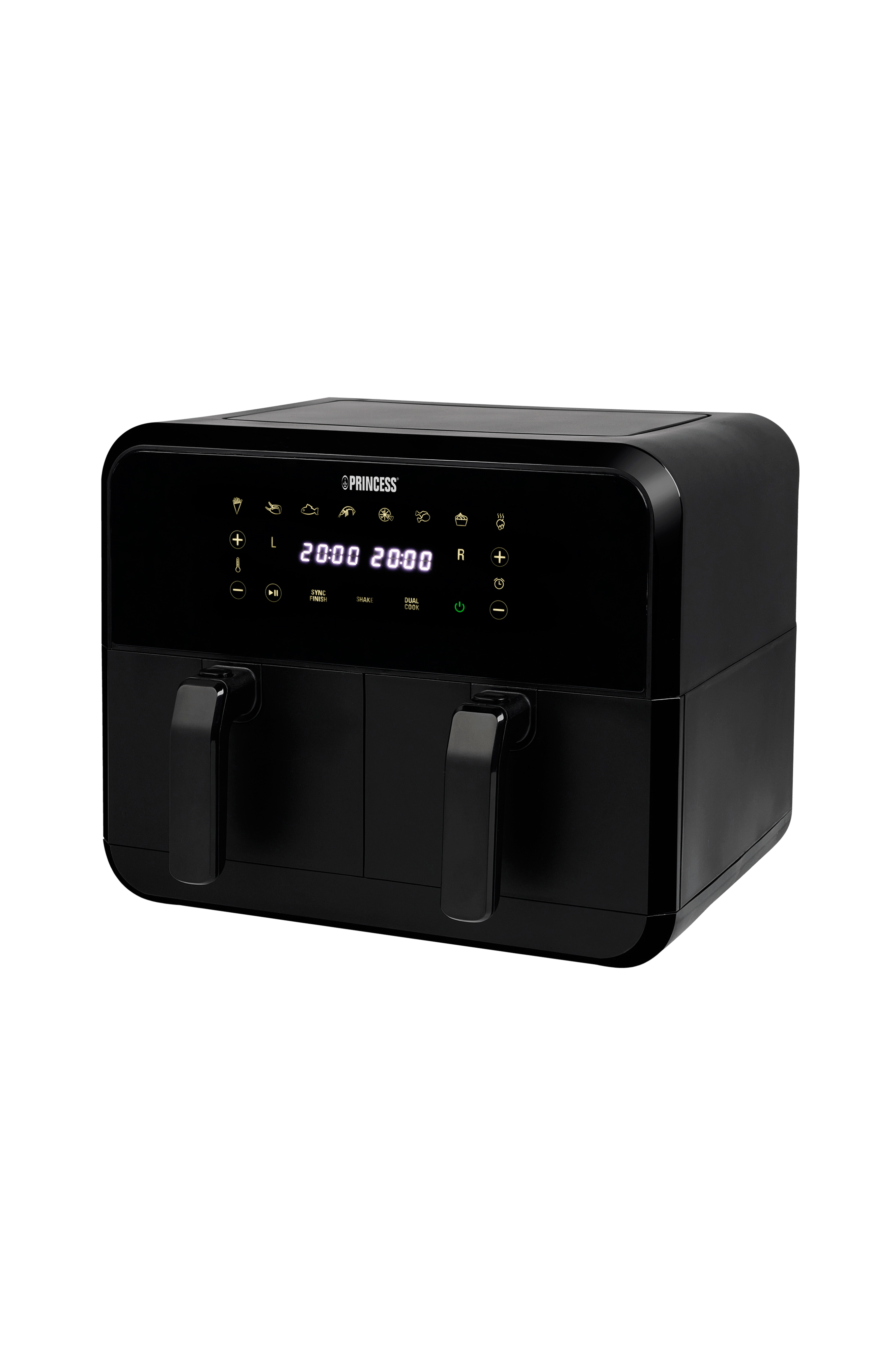 Princess Luftfritös med dubbla korgar 2 x 4 liter 182068 - Airfryers