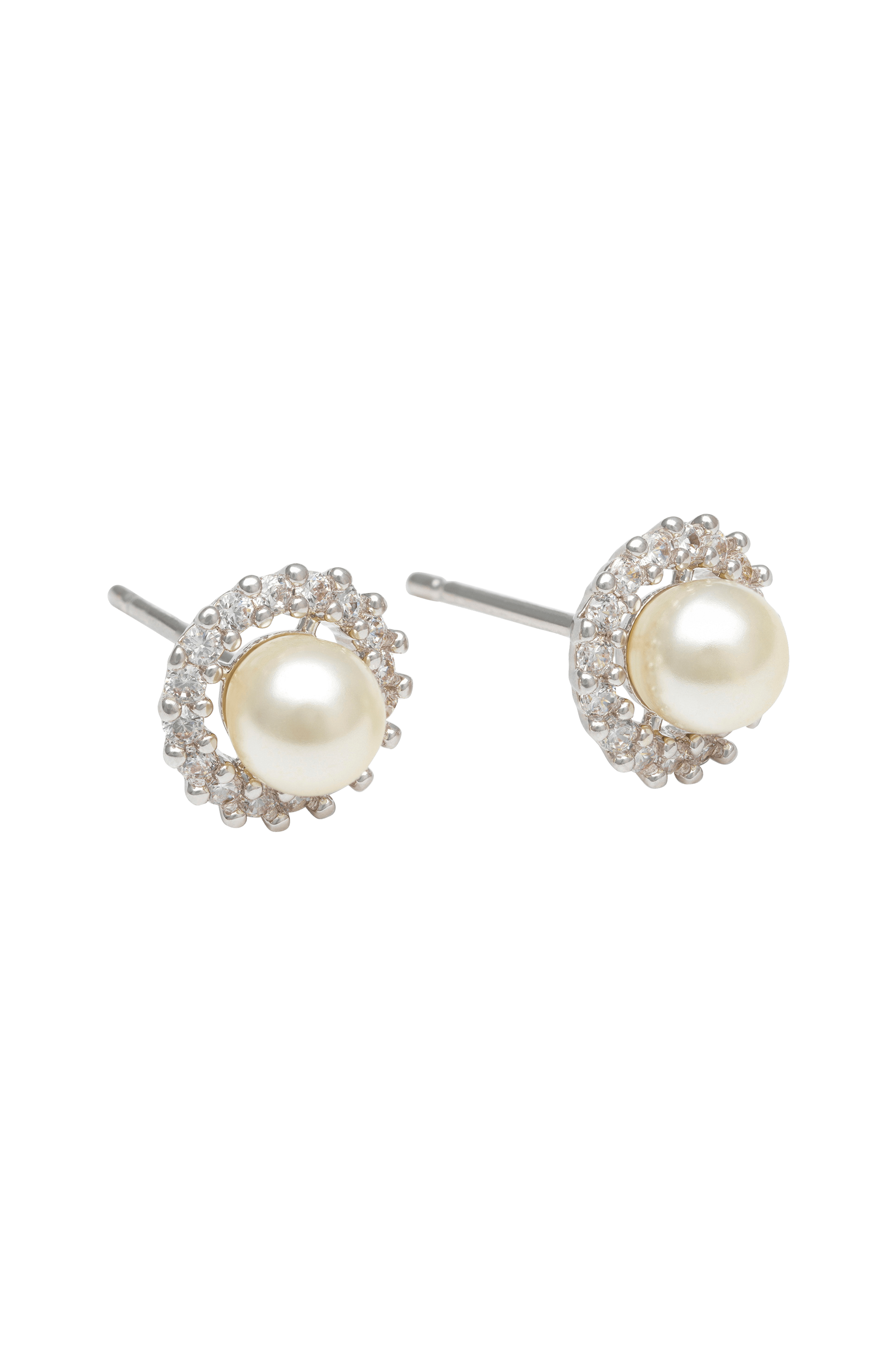 Lily and Rose Korvakorut Colette Pearl Stud Earrings Valkoinen