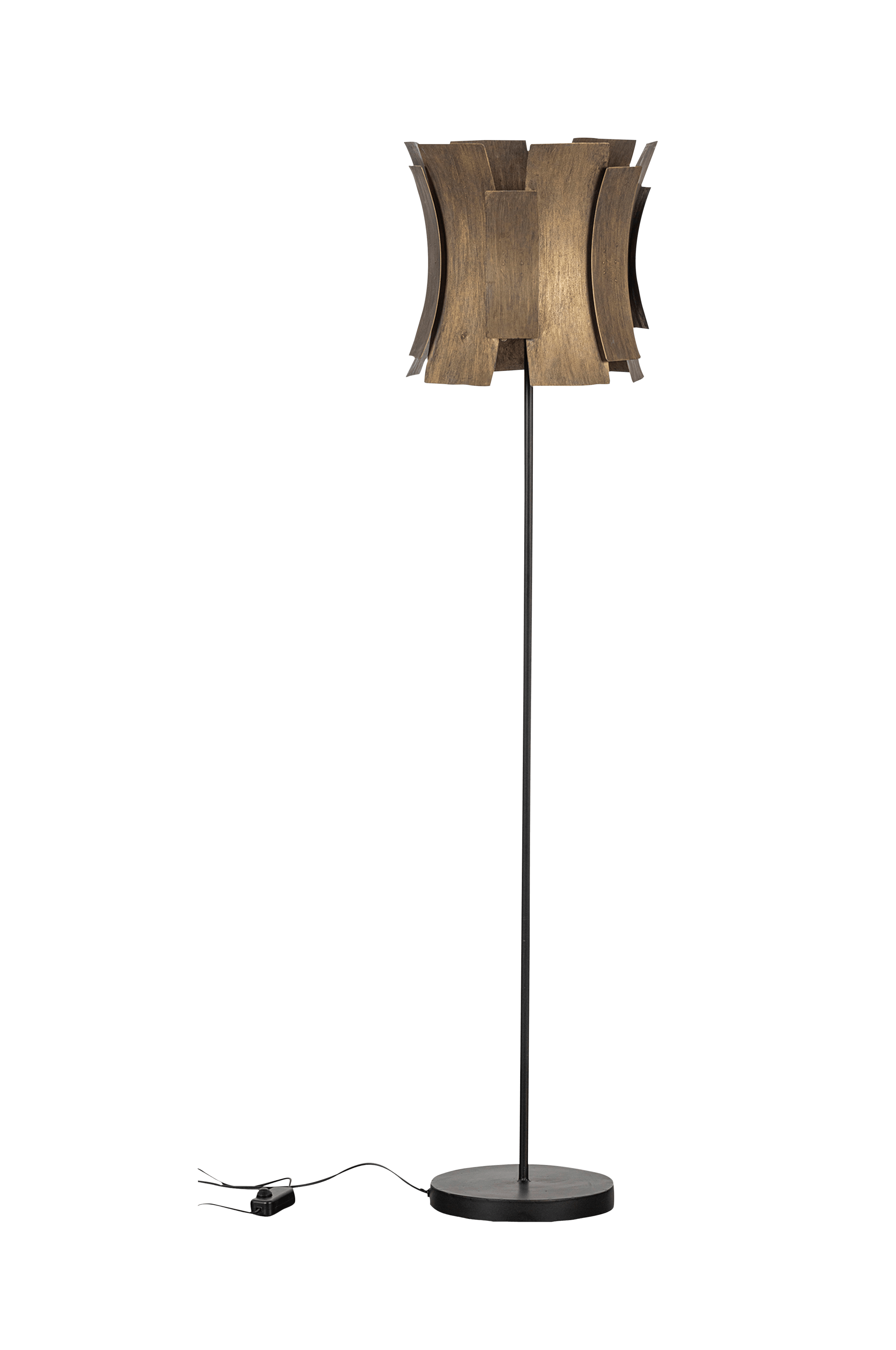 Golvlampa Course Mässing Belysning Homeroom