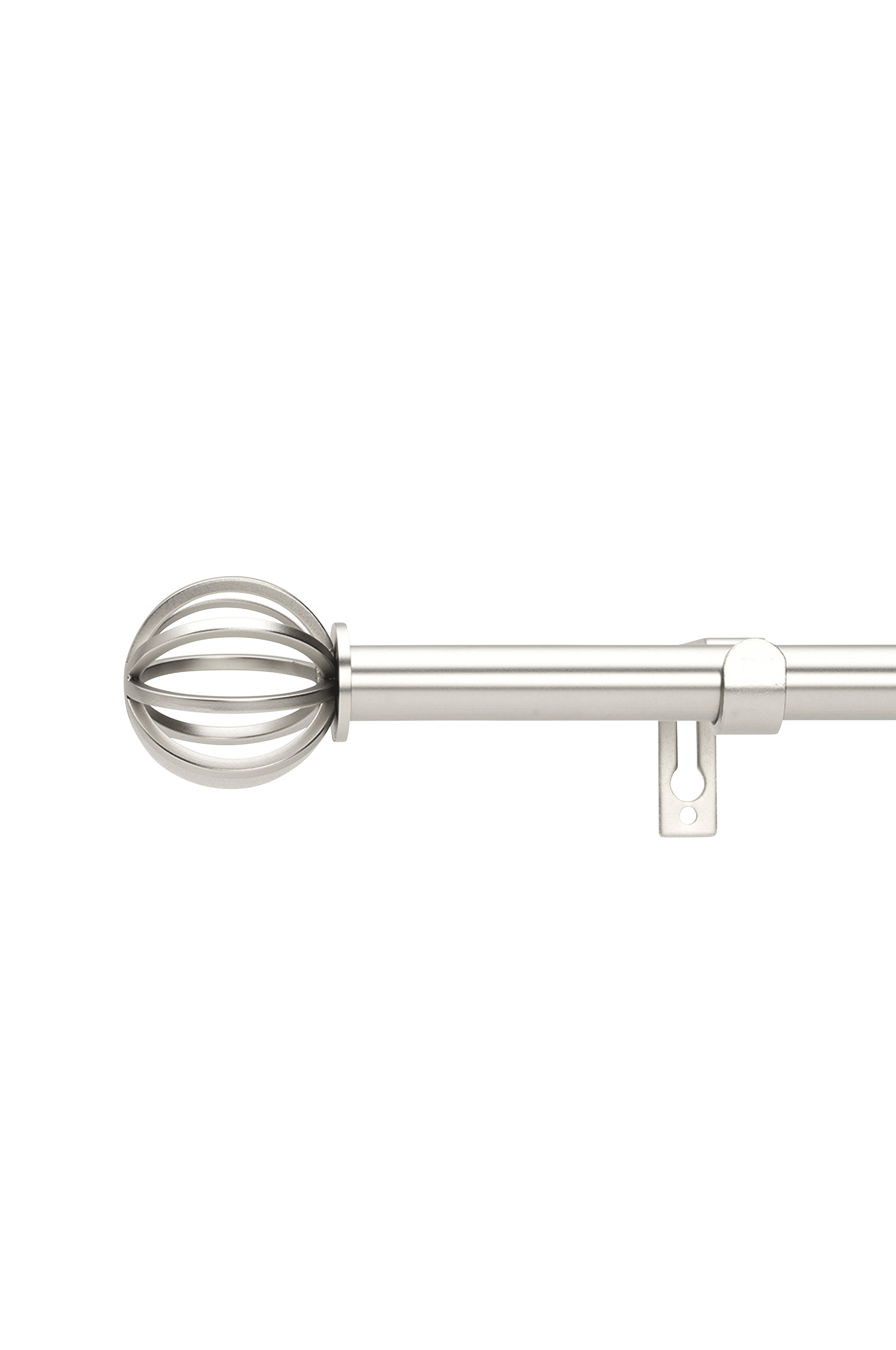 Halv Gardinstång HALO gardinstång ø 19 mm Krom Gardiner Jotex