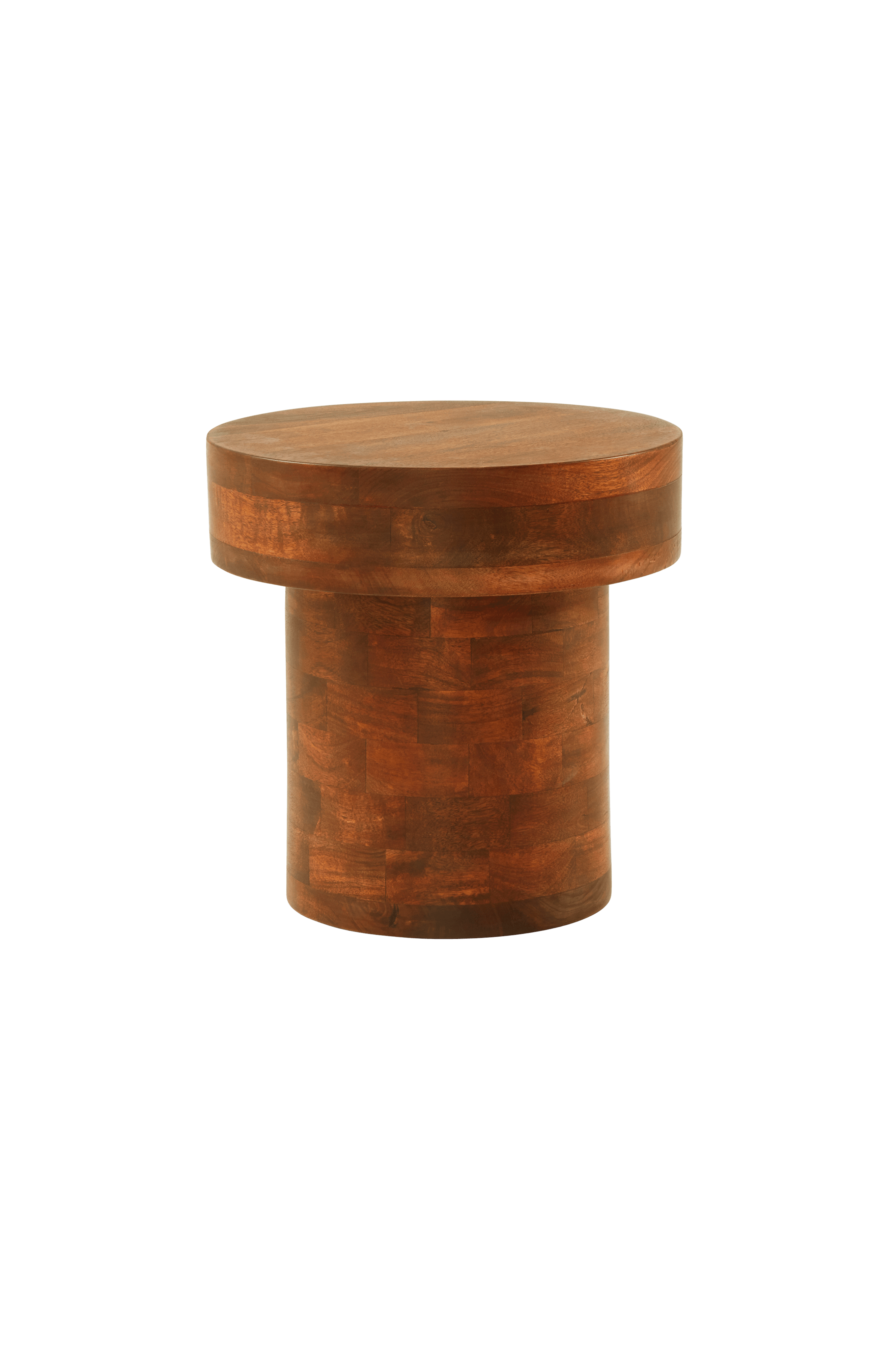 Sidobord 35 Cm BARATTI sidobord ø 35 cm låg Brun Möbler Jotex