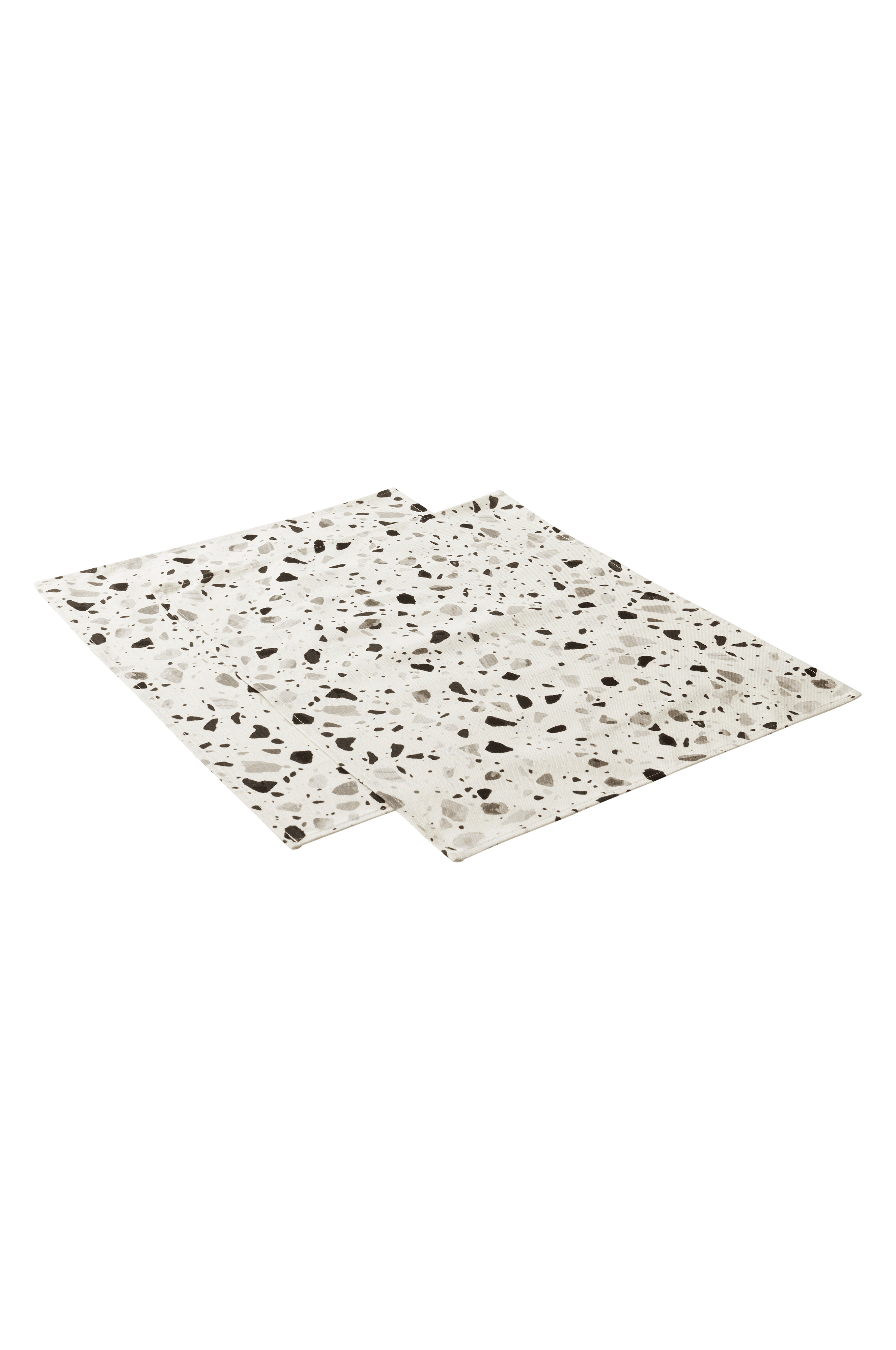 THILDA set van 2 placemats Wit Keuken & tafellinnen Jotex