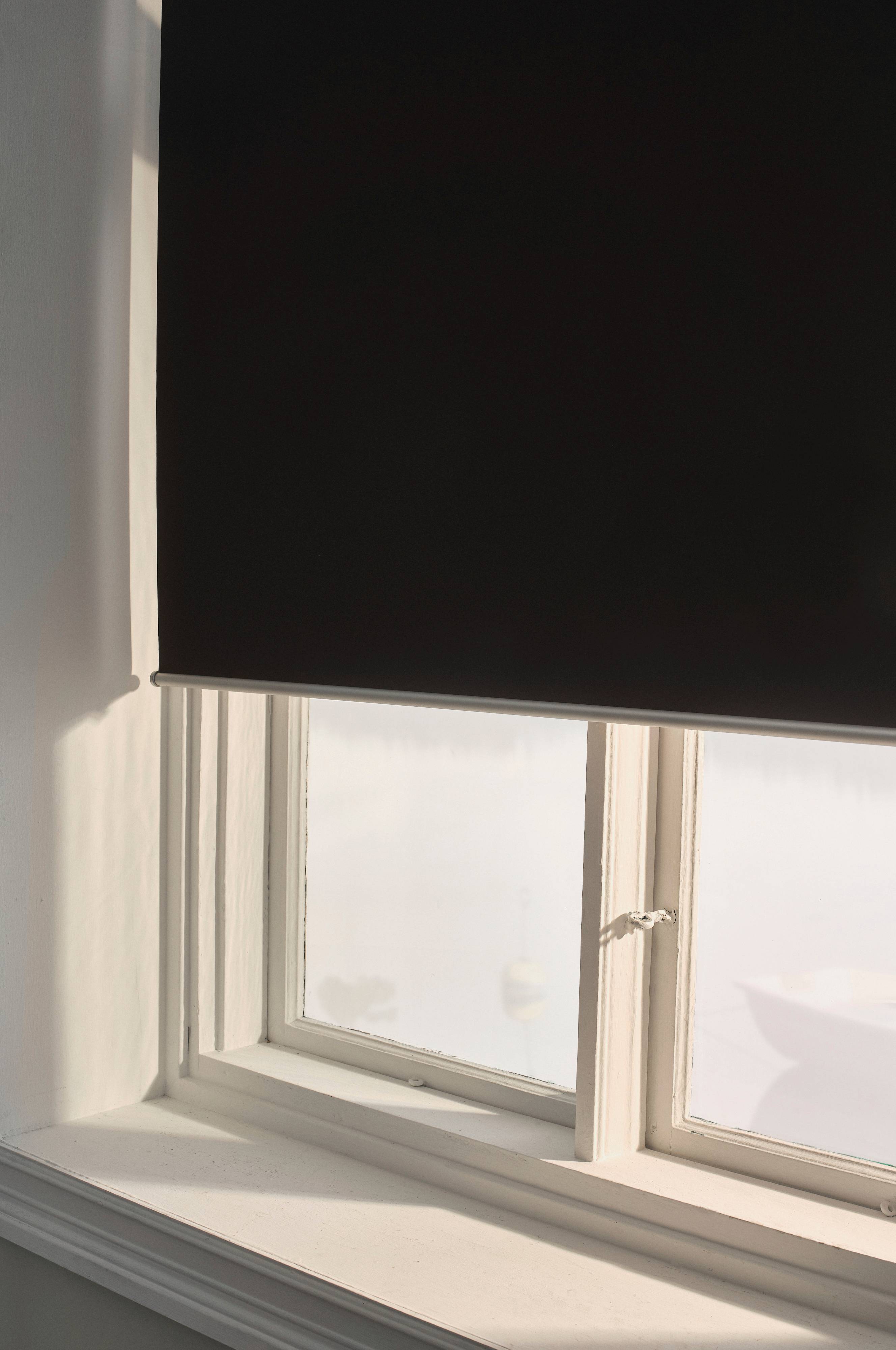 Rullgardin 210 Cm NIKA rullgardin höjd 210 cm Svart Textilier Homeroom