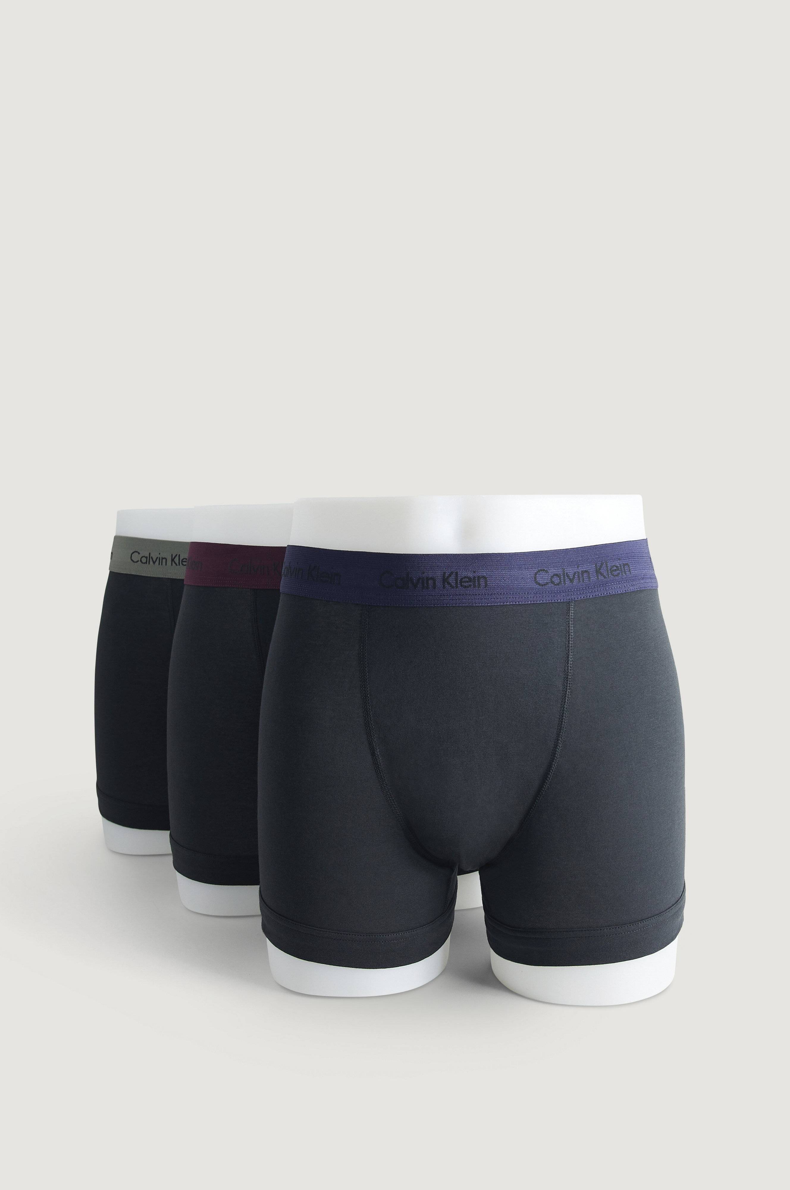 Calvin Klein Underwear Kalsonger Cotton Stretch Trunk 3pack Svart