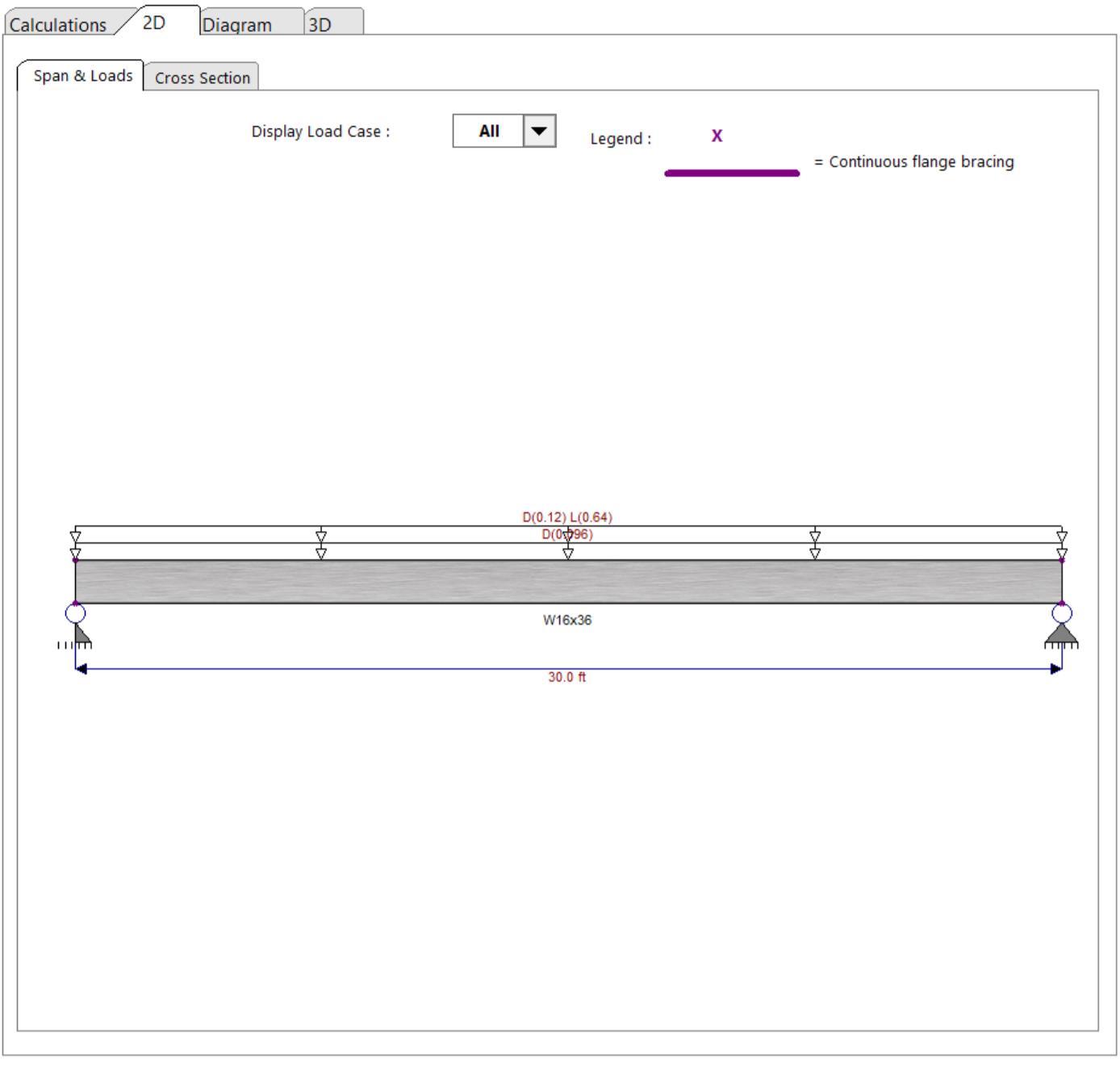 Composite Steel Beam Module ENERCALC