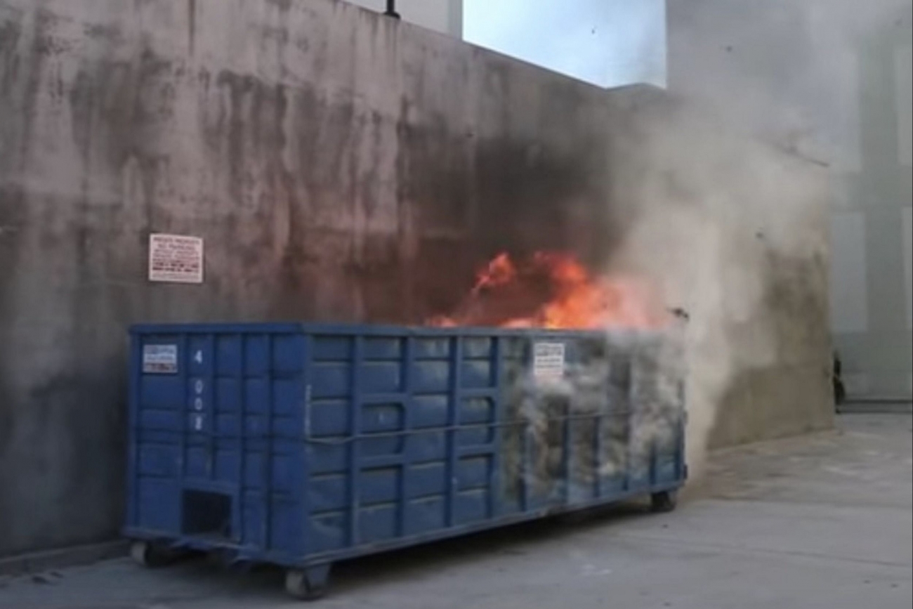 The Origin of the Most Famous Dumpster Fire