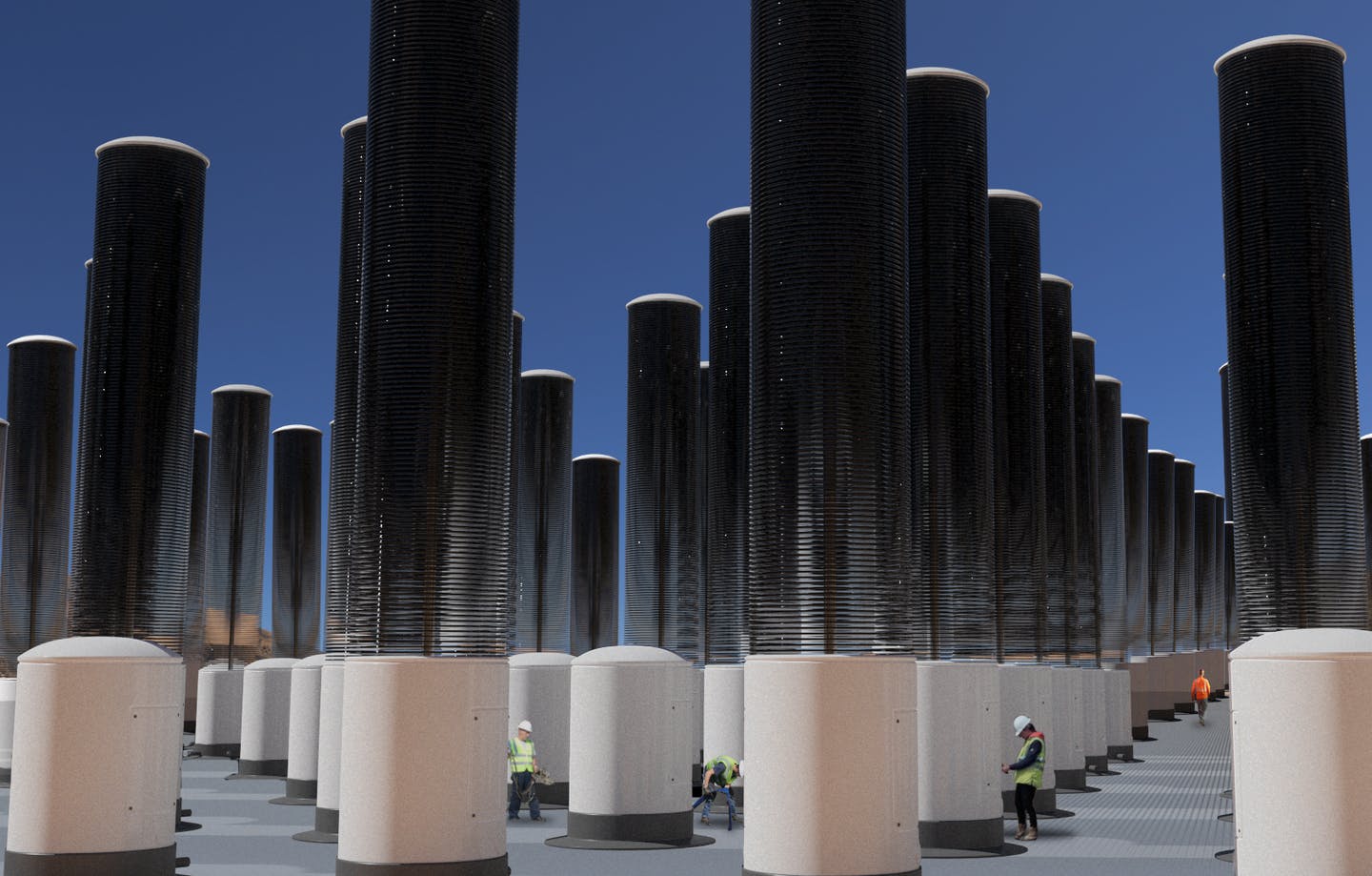 These machines scrub greenhouse gases from the air – an inventor of direct air capture technology shows how it works