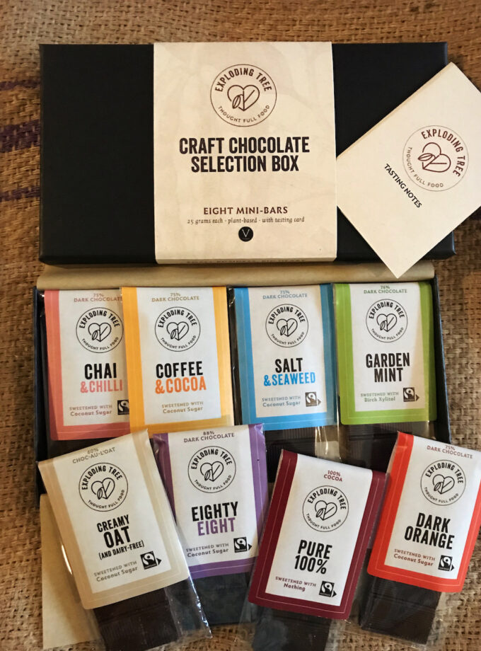 Taster Selection Exploding Tree Chocolate