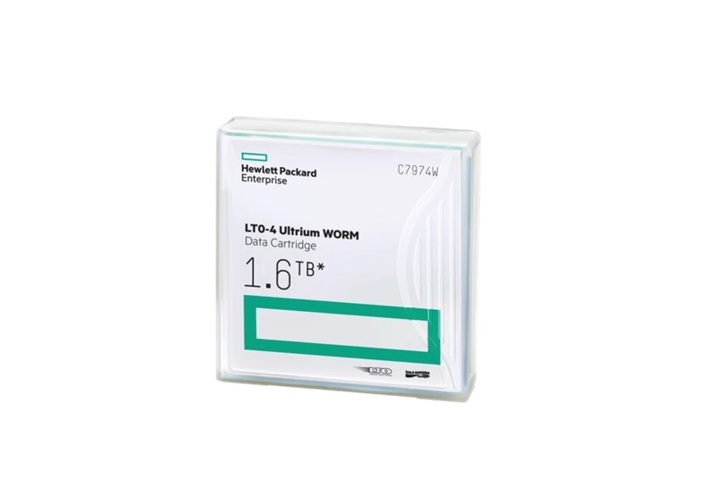 HPE LTO4 Ultrium 1.6TB WORM Data Tape Cartridge HPE Store US