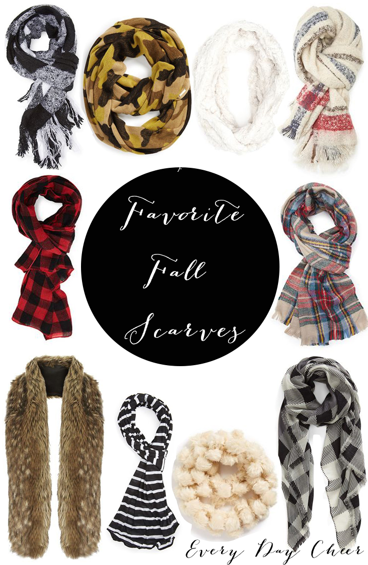 Favorite Fall Scarves Fancy Ashley