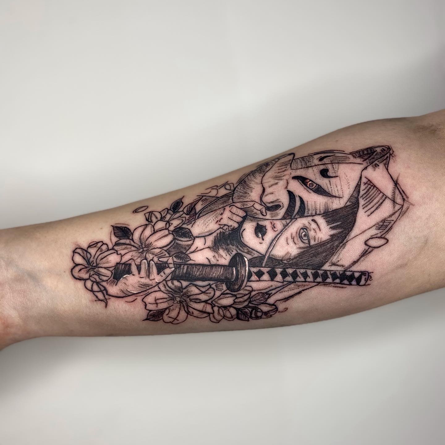 Anime Demon Tattoo Men - Viktoriya's Work 1440_x_1440_jpg