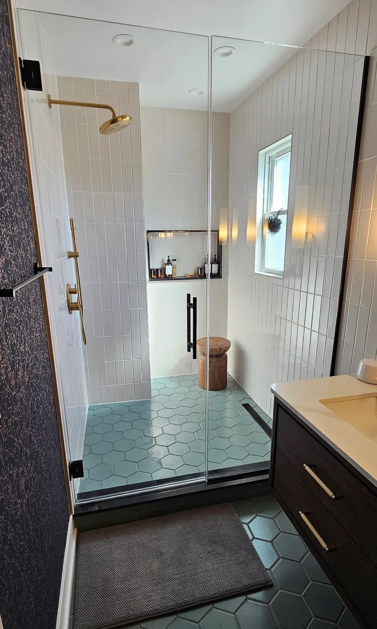 Project Spotlight A Fireclay Power Couple's Bathroom… Fireclay Tile