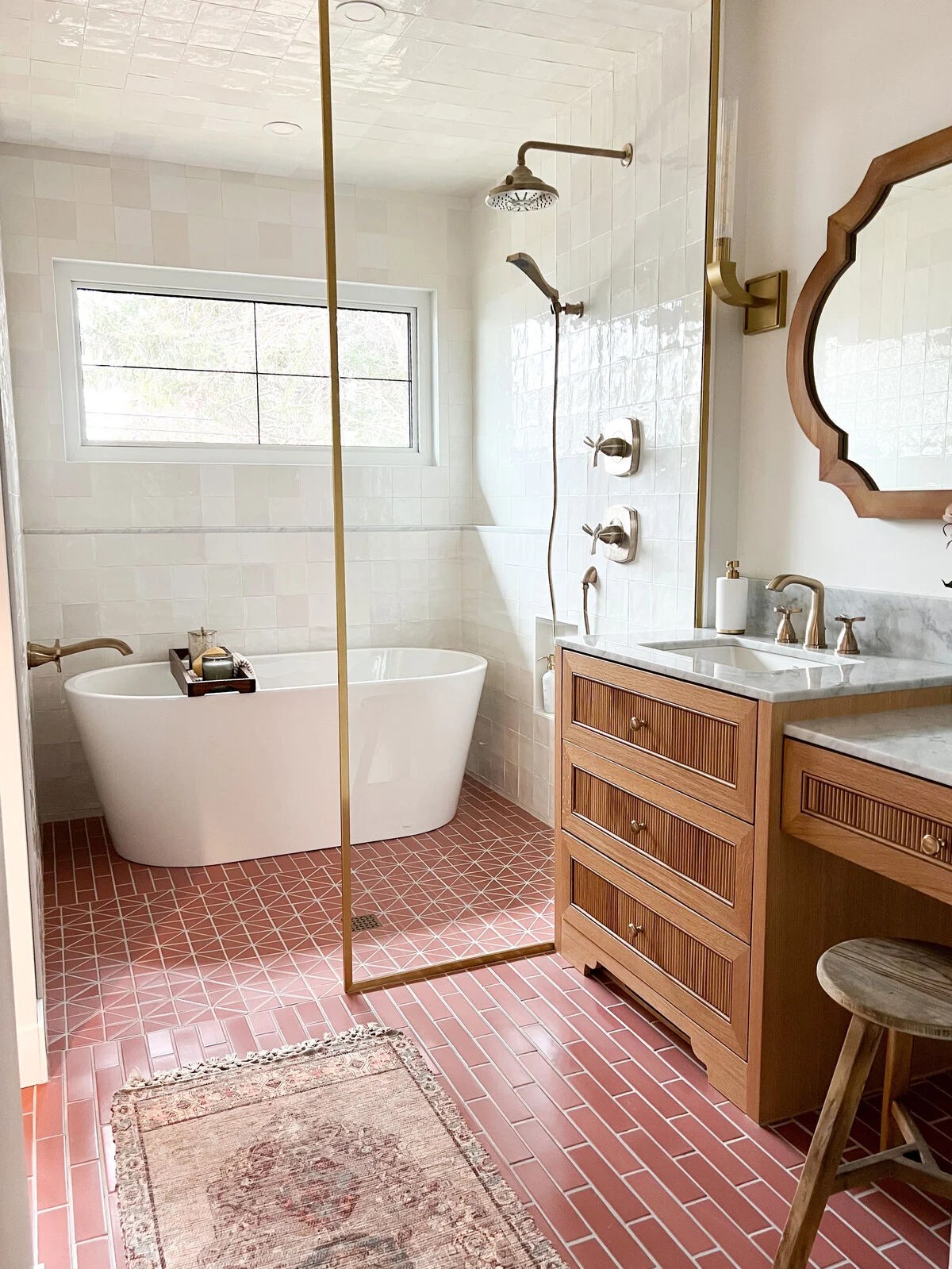 20 Perfect Pink Tile Bathroom Ideas for 2023 Fireclay Tile