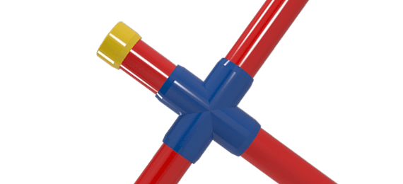 Color PVC Pipe and Fittings — FORMUFIT