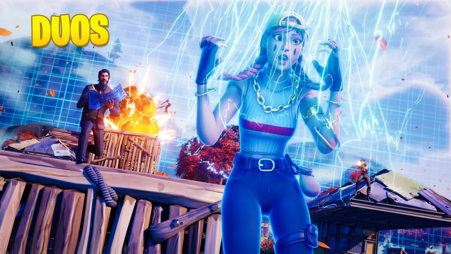 Storm Surge Late Game Practice (Duos) [ bonniekiwi ] Fortnite